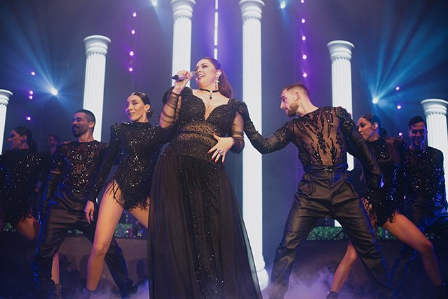 Yuridia ofrece su tercer concierto Sold Out en el Auditorio Nacional como parte de la gira Pa' Luego es Tarde 2024