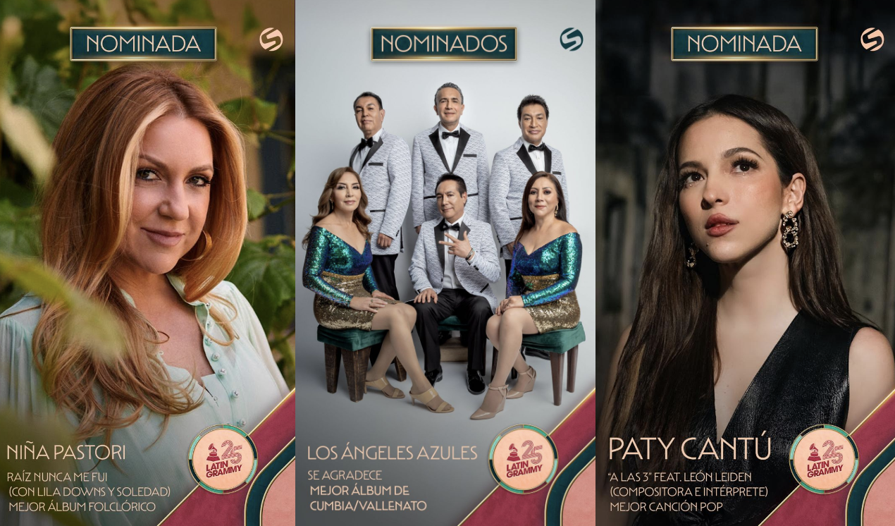 Reconocimiento Internacional: Nominados de OCESA Seitrack en los Latin Grammy