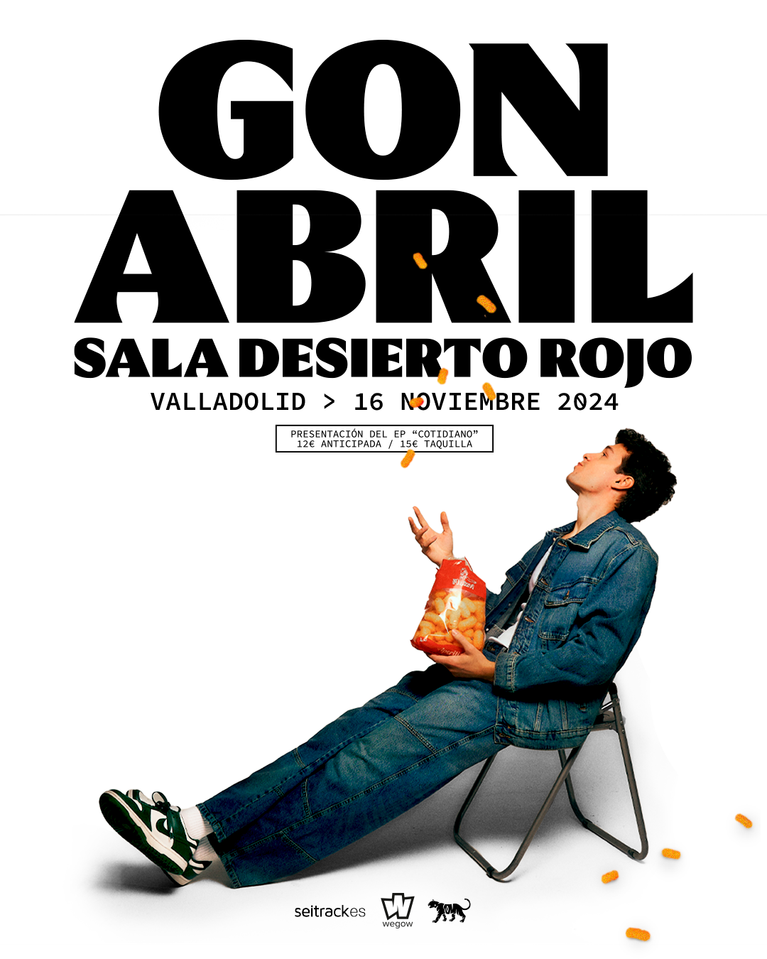 Gon Abril presenta su nuevo EP "Cotidiano" en Valladolid 