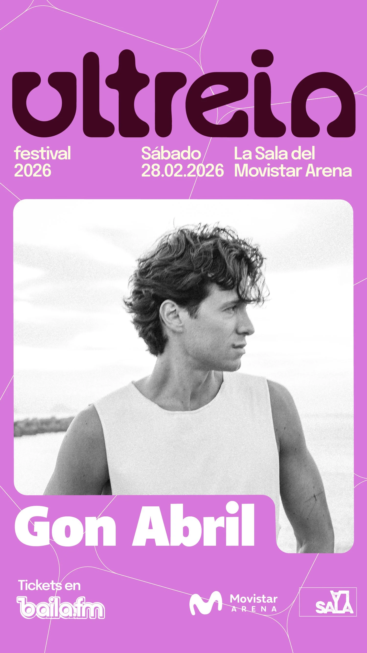 Gon Abril se une al ULTREIA FESTIVAL