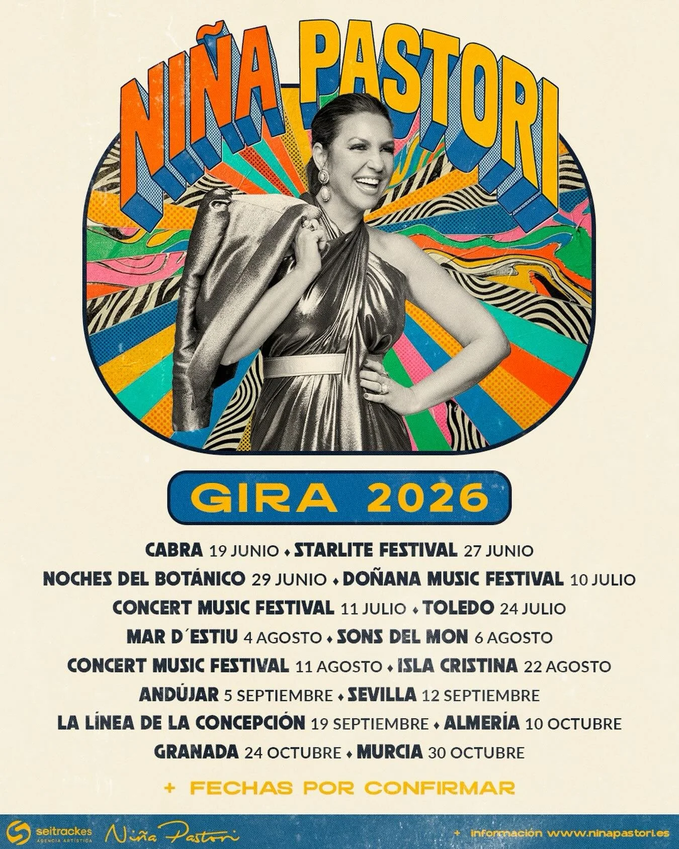 @npastorioficial sale a la carretera a partir del 19 DE JUNIO. 🚐💨

Entradas disponibles para noches del botanico y Sons al mar desde ahora mismo y el resto a partir de este mi&eacute;rcoles 22 de abril
