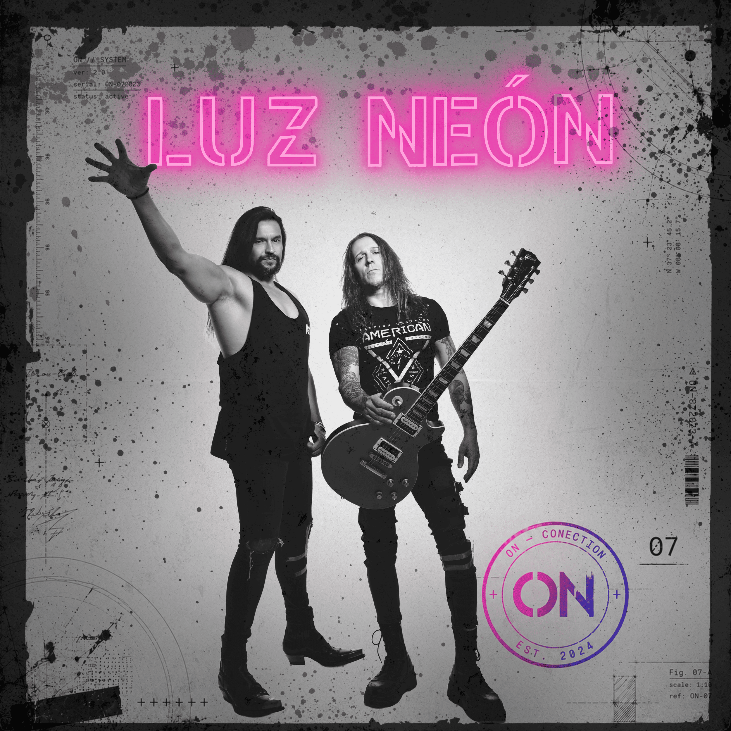 Luz Neón es la presentación de ON, el grupo de Rafa Blas e Ix Valieri
