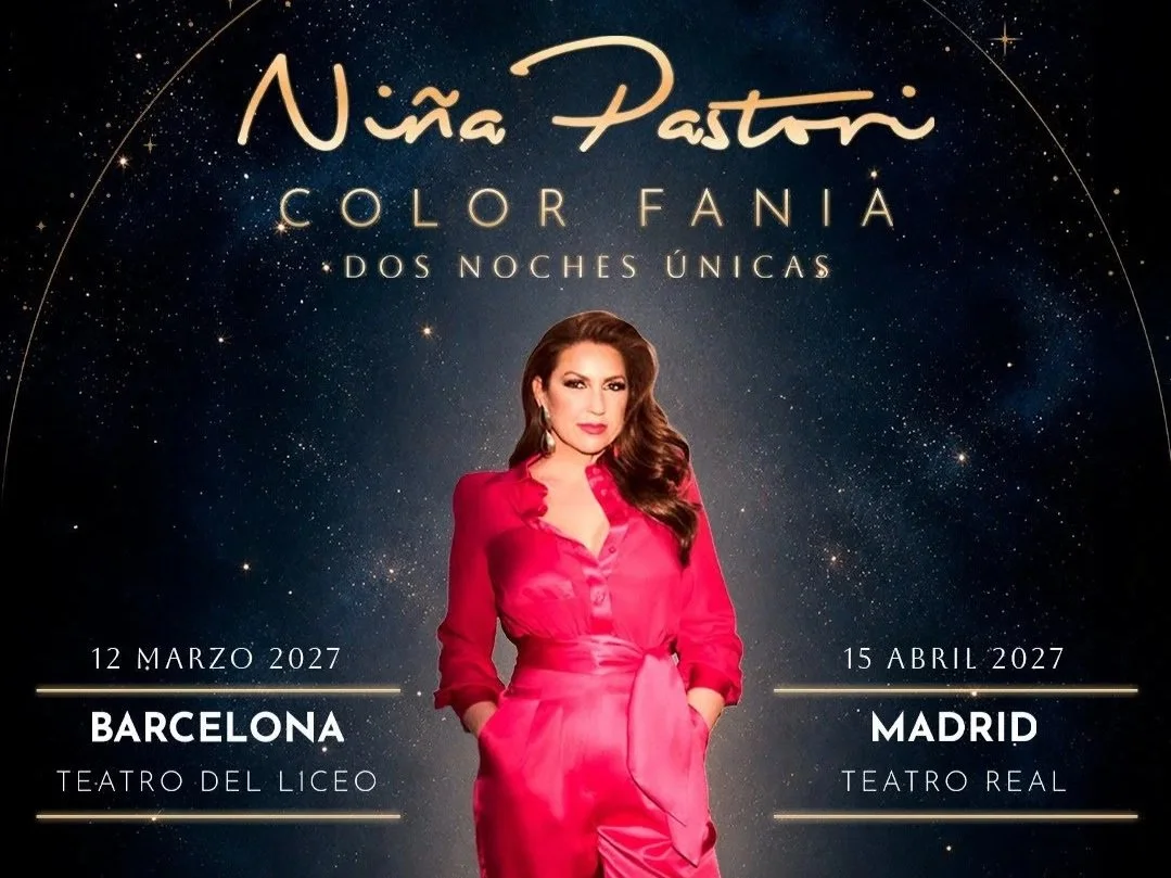 Niña Pastori anuncia dos noches especiales en el Teatro del Liceu y el Teatro Real