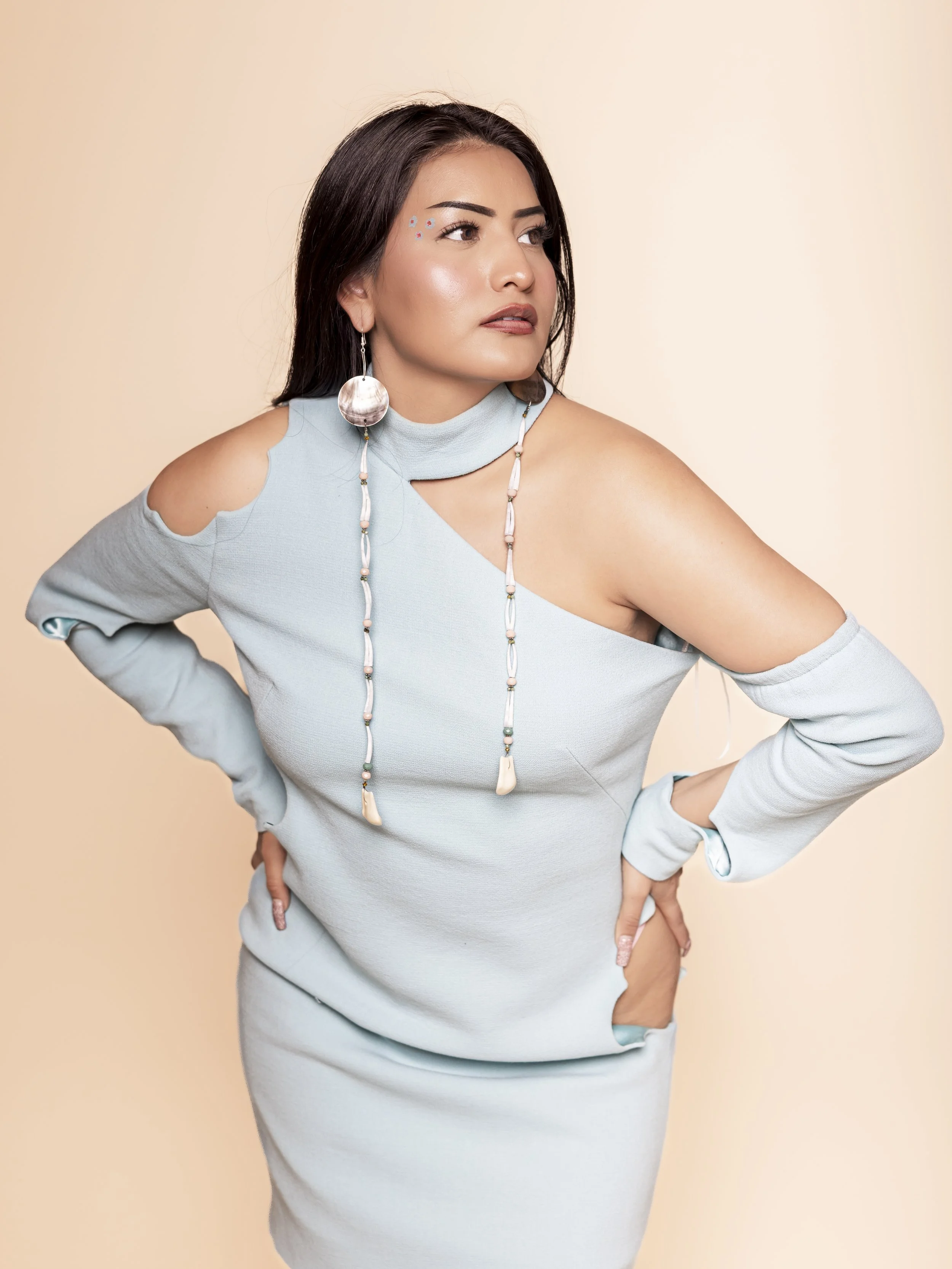 First Looks at SWAIA Native Fashion Week
Design: VIVIDUS by Tierra Alysia
Photo: Tira Howard (2024) 