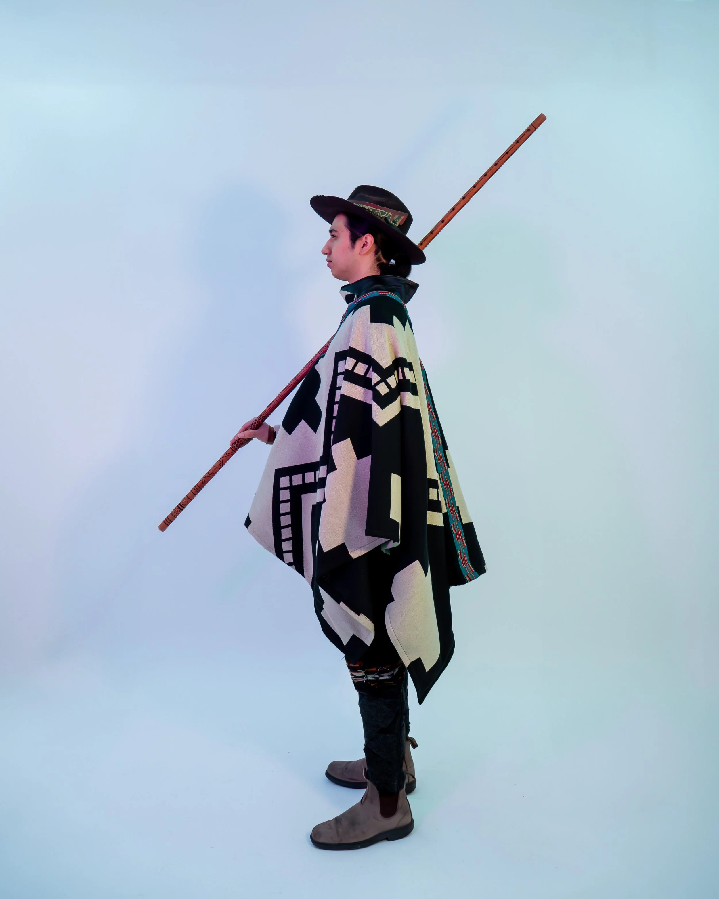 Pacha Indigenous Art Collection - Indigenous Fashion — Bear Robe