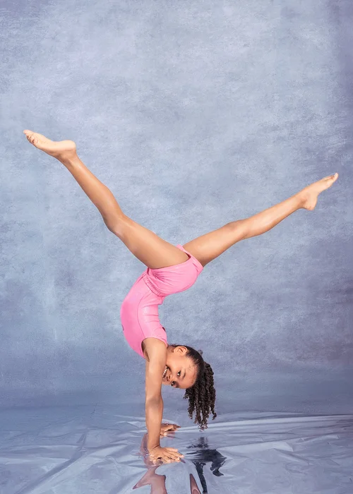 We Do Gymnastics students