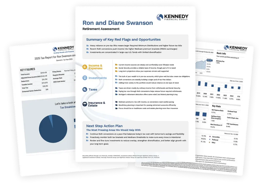 Kennedy Financial Graphic
