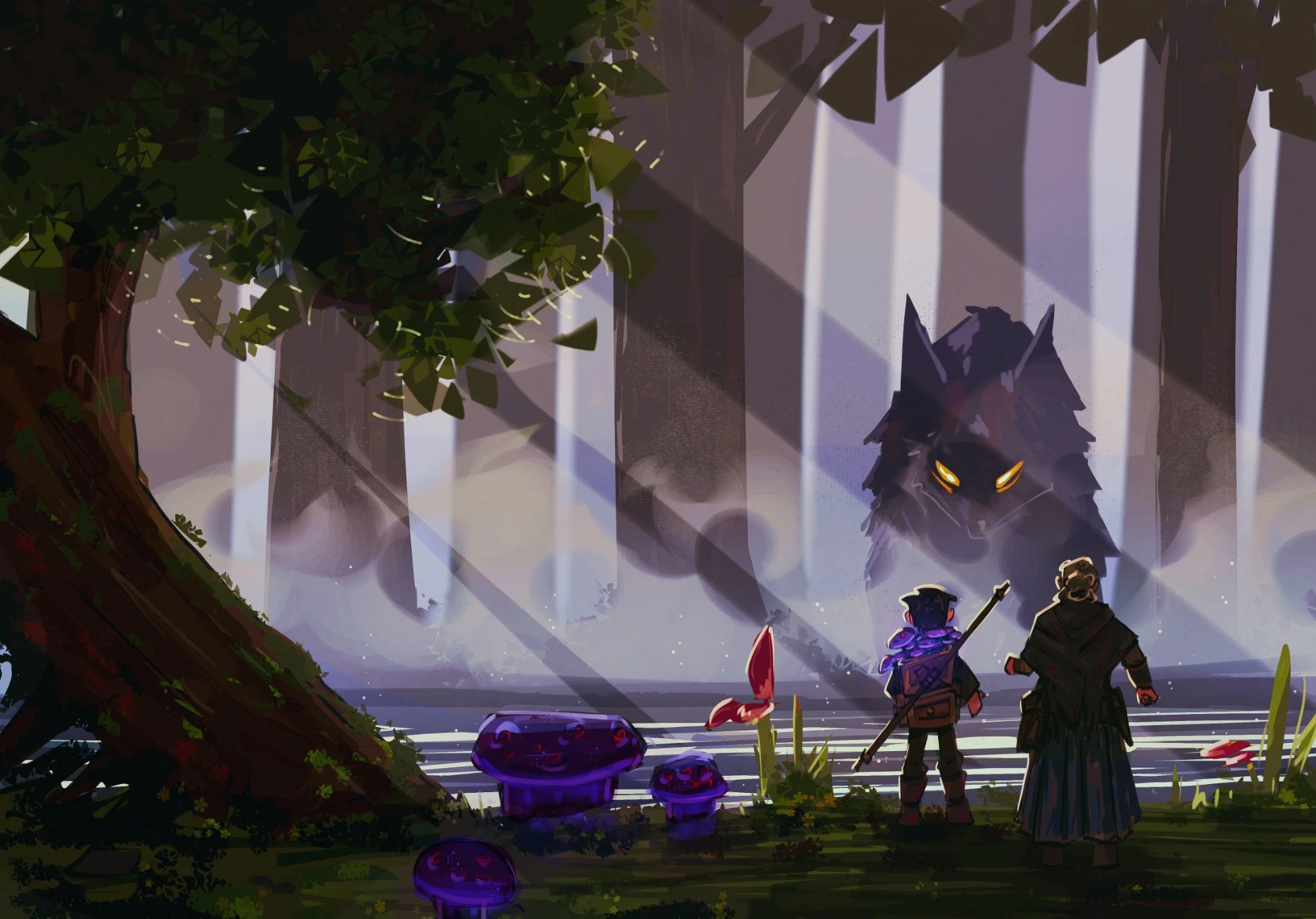 by Anas Arzaq - Kell's Wolf