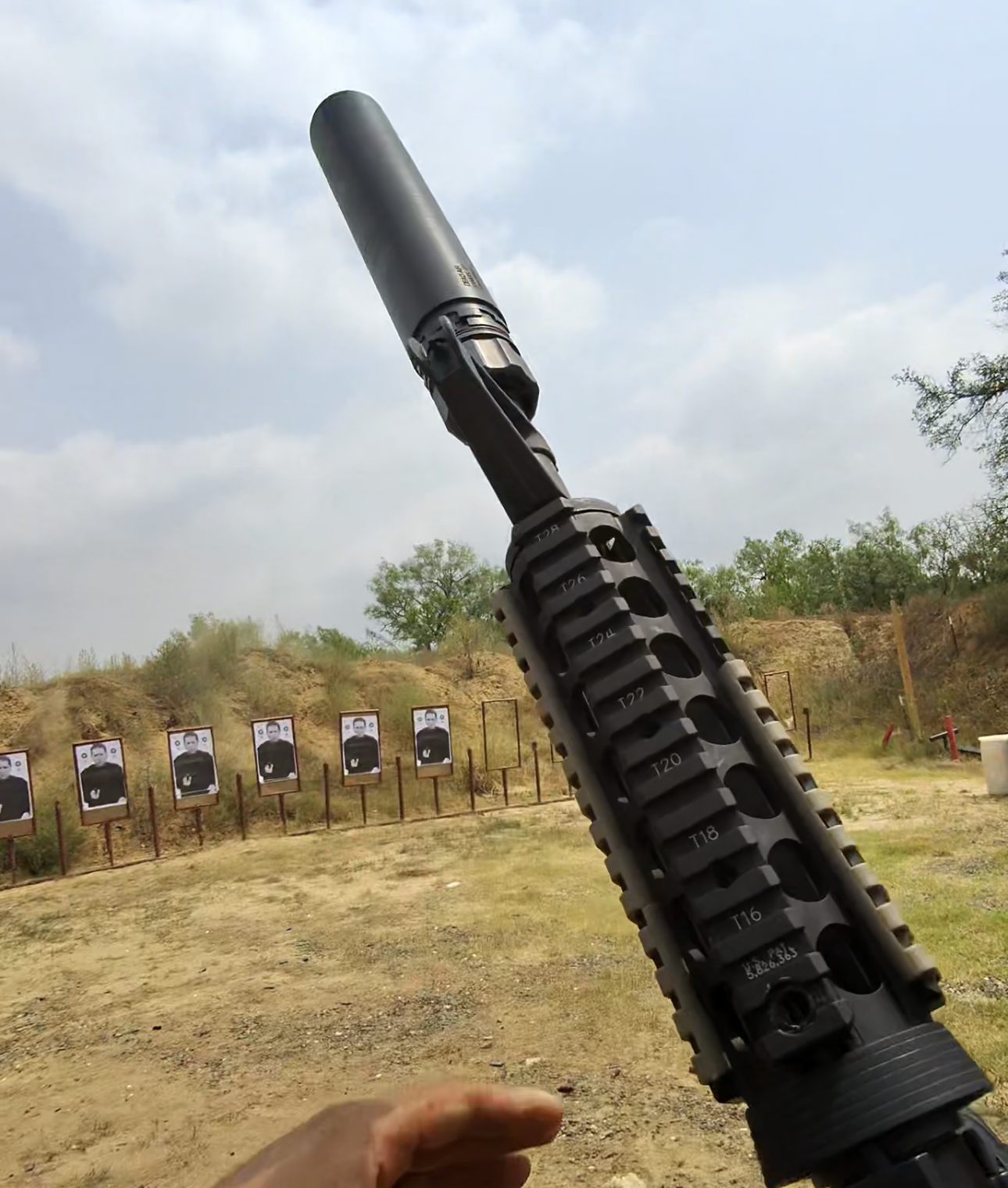 Open Firearms qualification for local law enforcement 