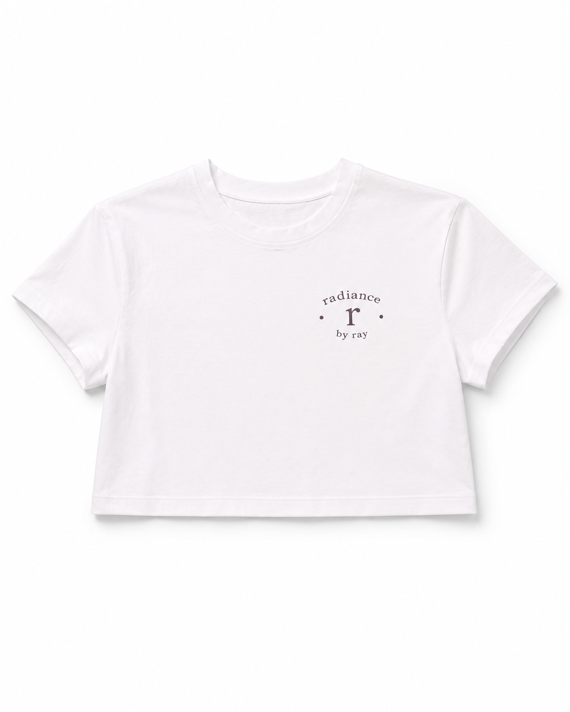 Essential Crop Tee- White