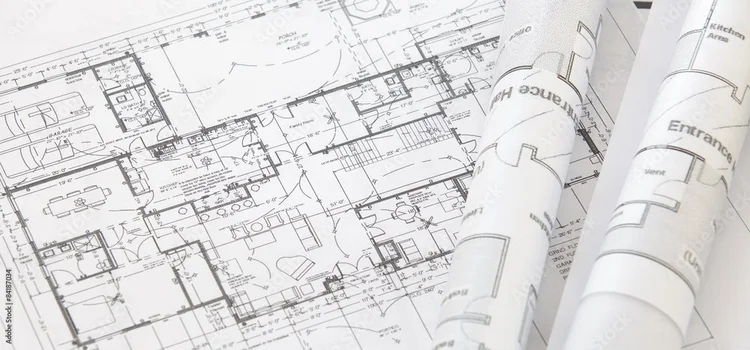 Architectural plans and filing documents