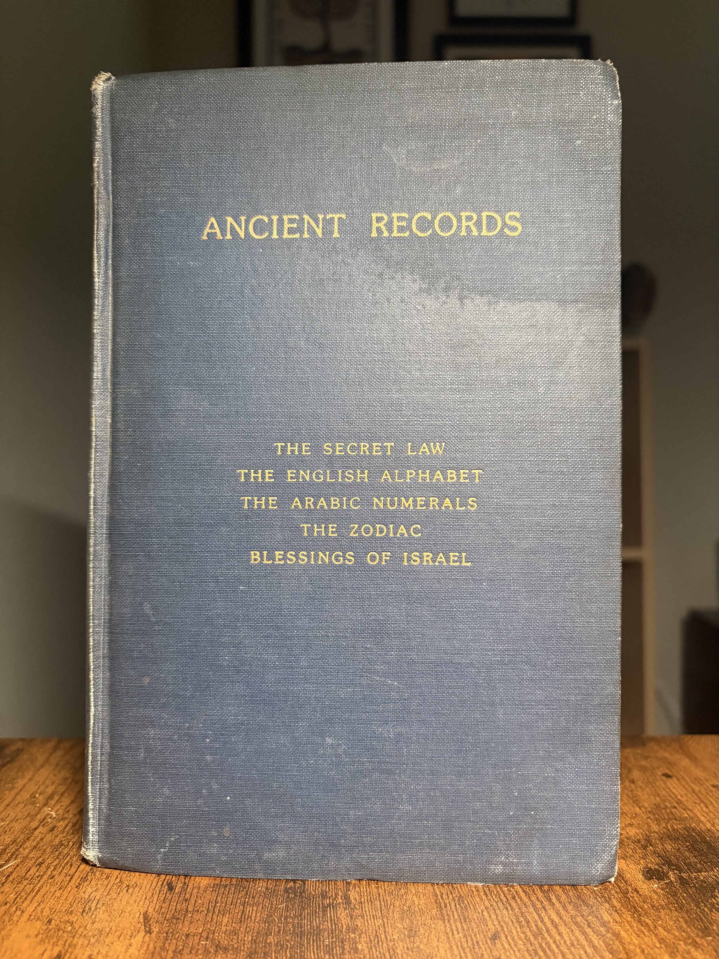 Ancient Records By Anonymous