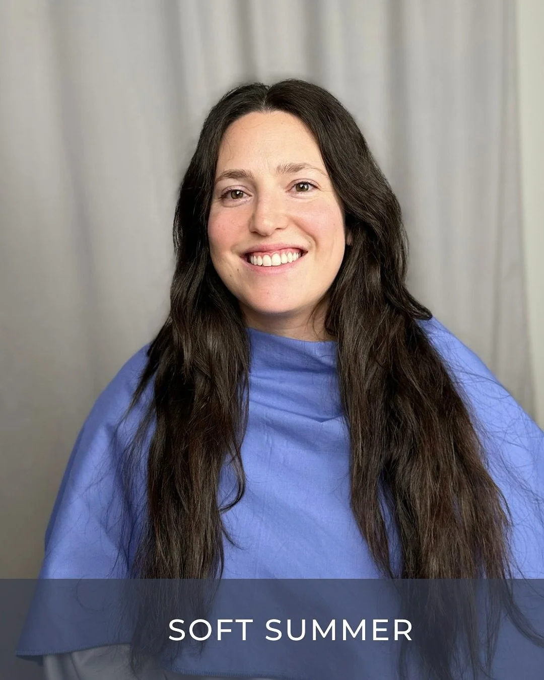 When you think of Soft Summer, do you think blue eyes and ashy blonde/brown hair? That makes sense since Soft Summers commonly have blue eyes and cooler toned hair!

This atypical Soft Summer beauty just glowed in her dusky, soft summer colors. I&rsq