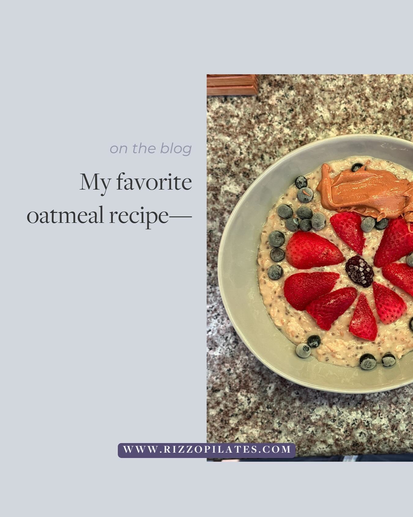 Humble blog post 😆

Check out what&rsquo;s new with the blog. My favorite oatmeal recipe. Nutritious, full of protein and filling! 🥣

Try it and LMK what you think!

Recipe link in bio. 

#breakfastinspo #breakfast #oatmeal #oatmealrecipes #healthy