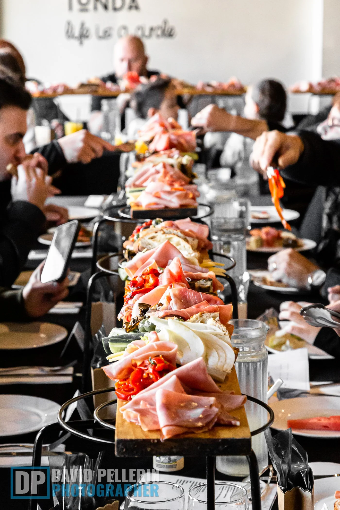Baptism at Tonda Italia restaurant in Melbourne