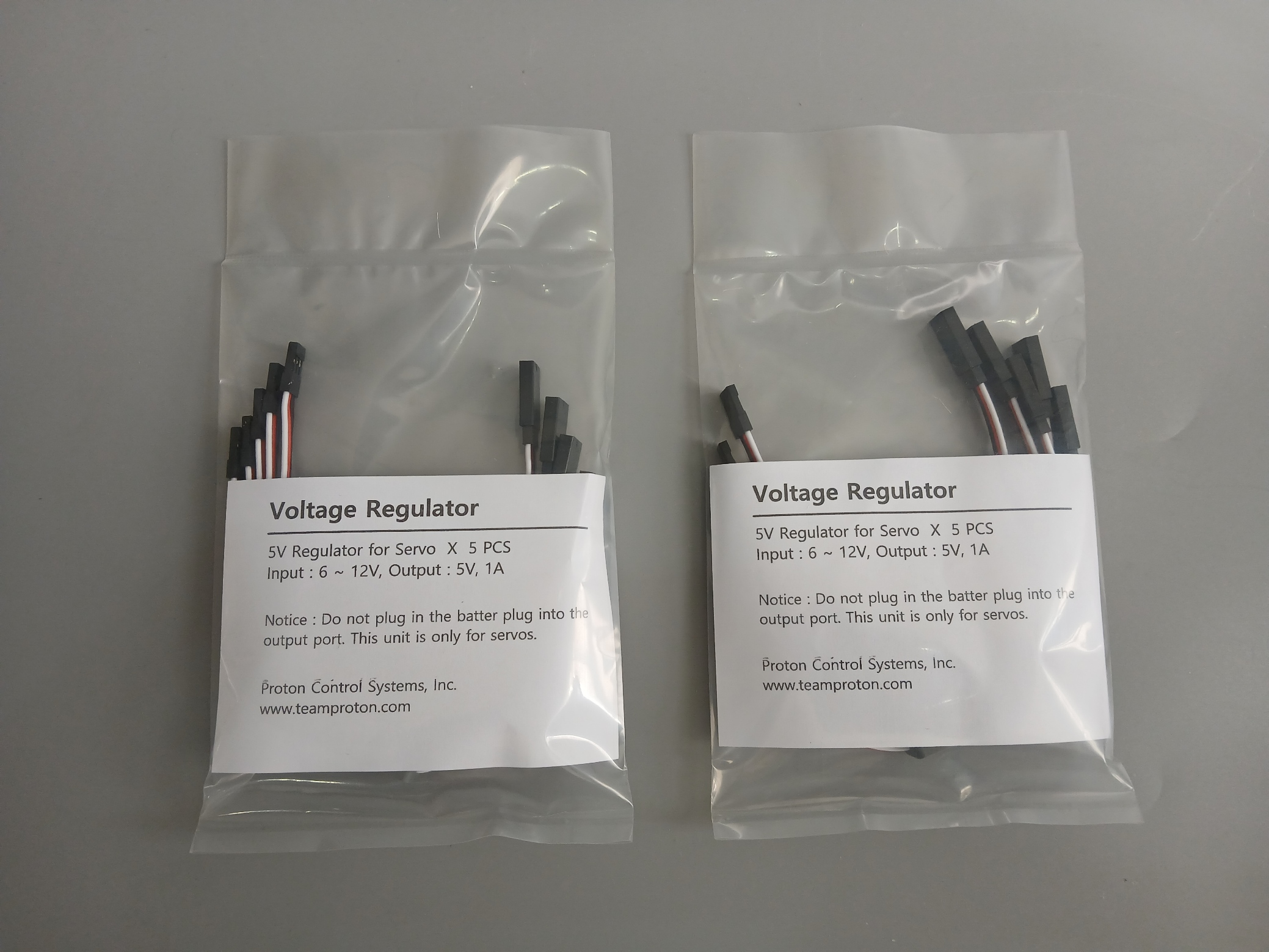 Voltage Regulator for 4.8V Standard Servos X 10 PCS