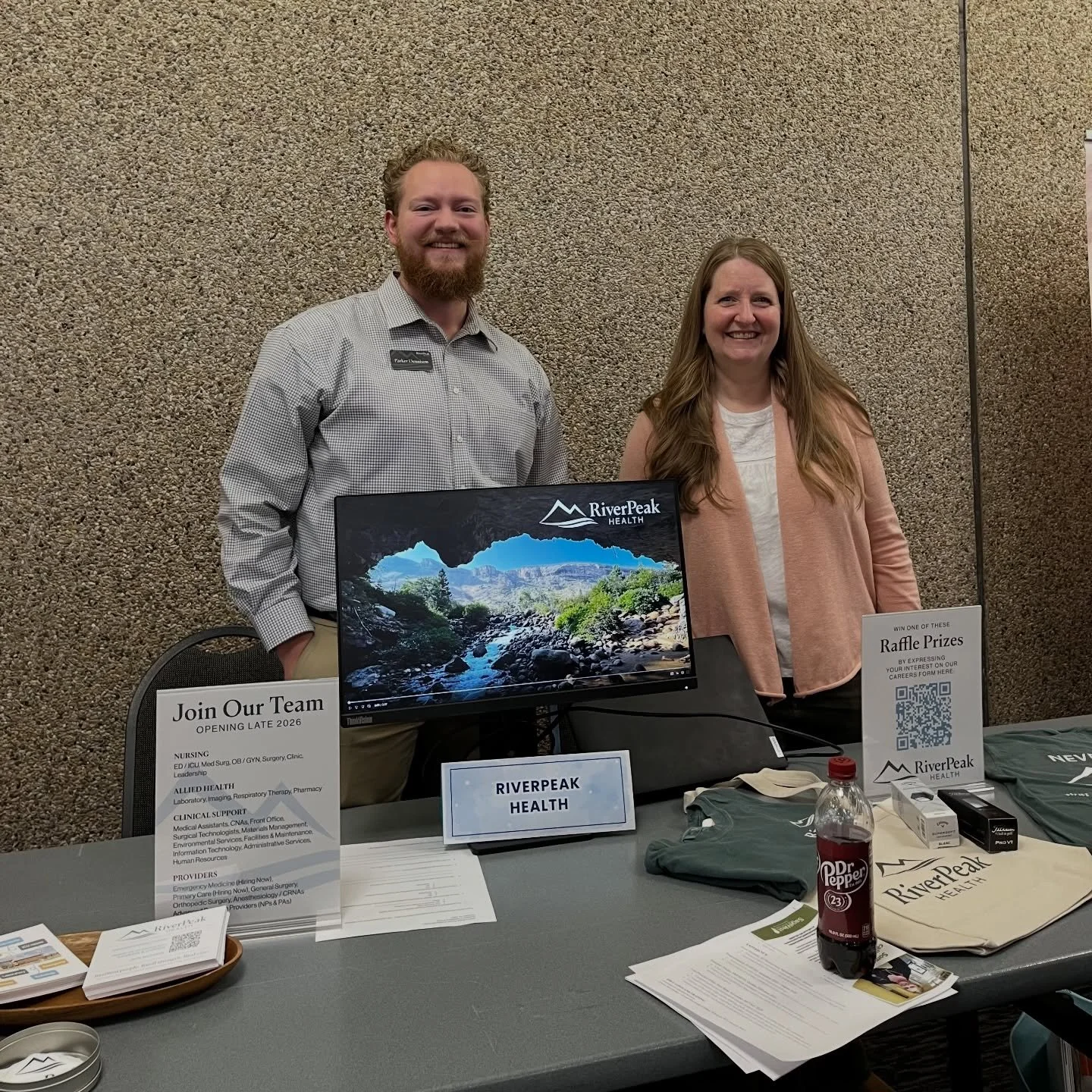 We&rsquo;re all set up at CWC for the employment expo today. Come stop by and chat with us about all the upcoming job opportunities! We&rsquo;ll be here until 3:00 pm.