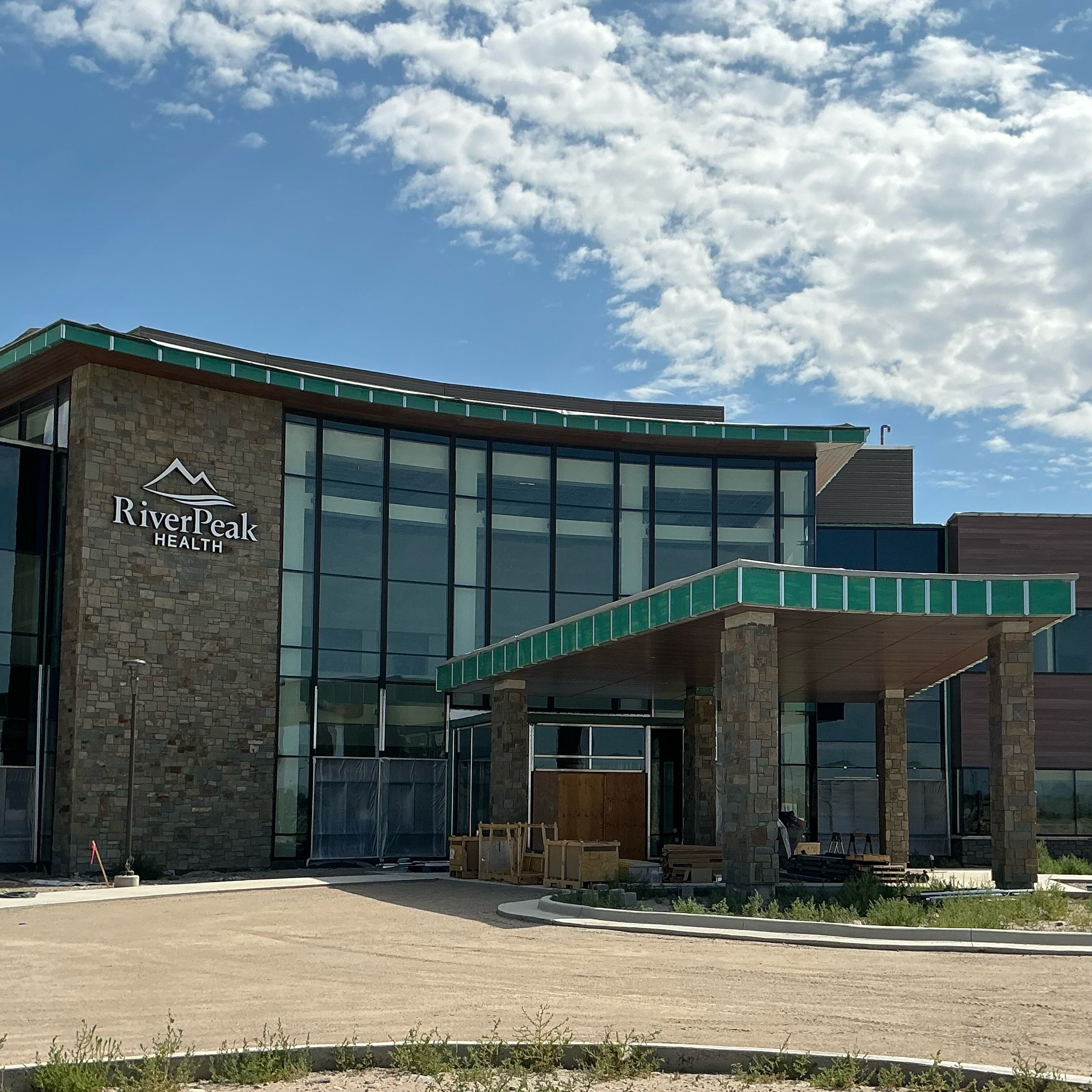 How exciting to see the RiverPeak Health sign on the building!