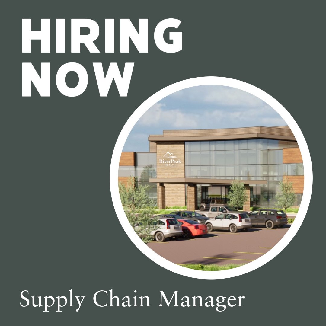 With construction moving steadily forward, RiverPeak Health continues to build the team that will help shape our new hospital. We are now accepting applications for a Supply Chain Manager. From purchasing and inventory to vendor partnerships and logi