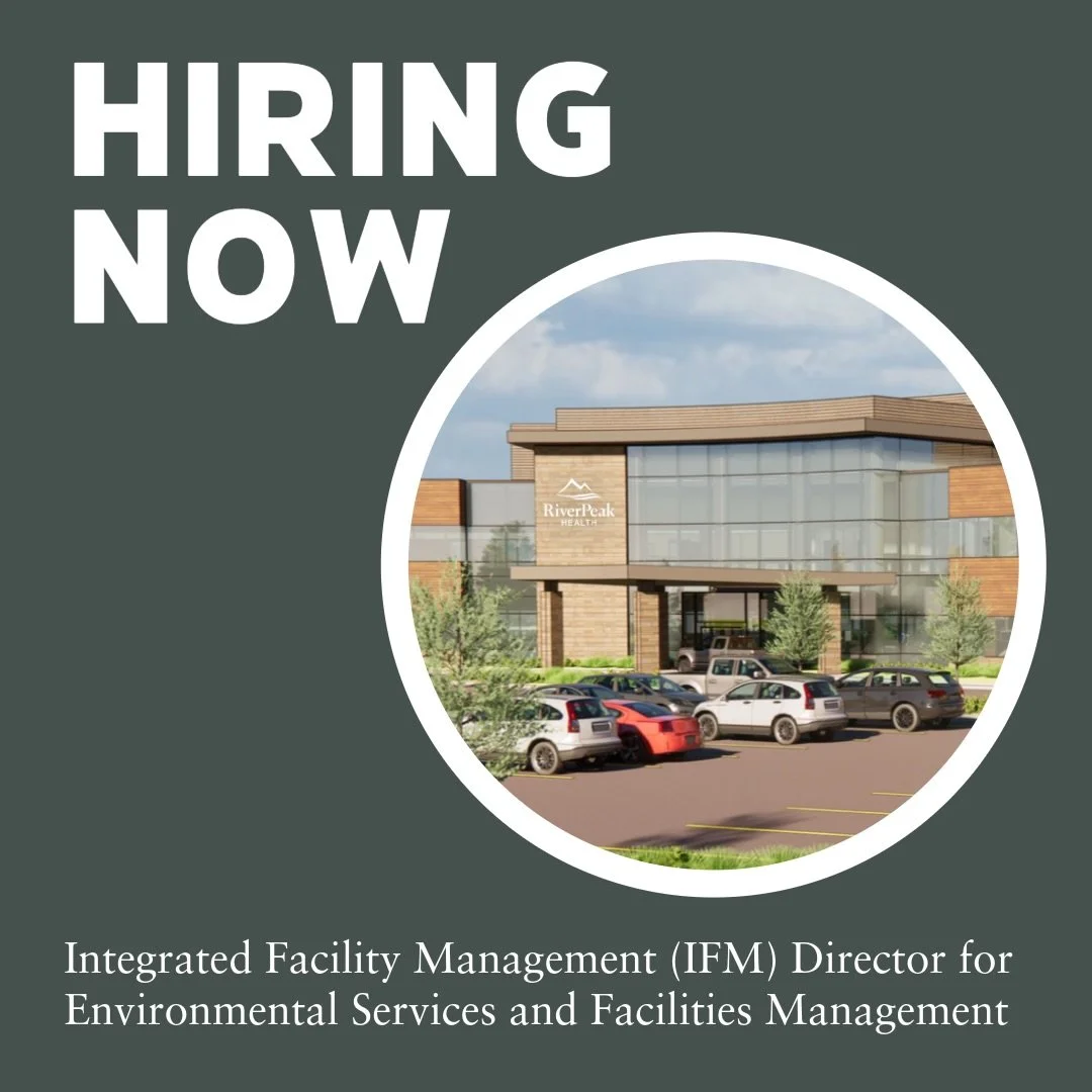 As preparations continue for RiverPeak Health&rsquo;s opening, we&rsquo;re adding leaders who will help establish the services and operations that support the hospital every day. Through our partnership with Forefront, we are now accepting applicatio
