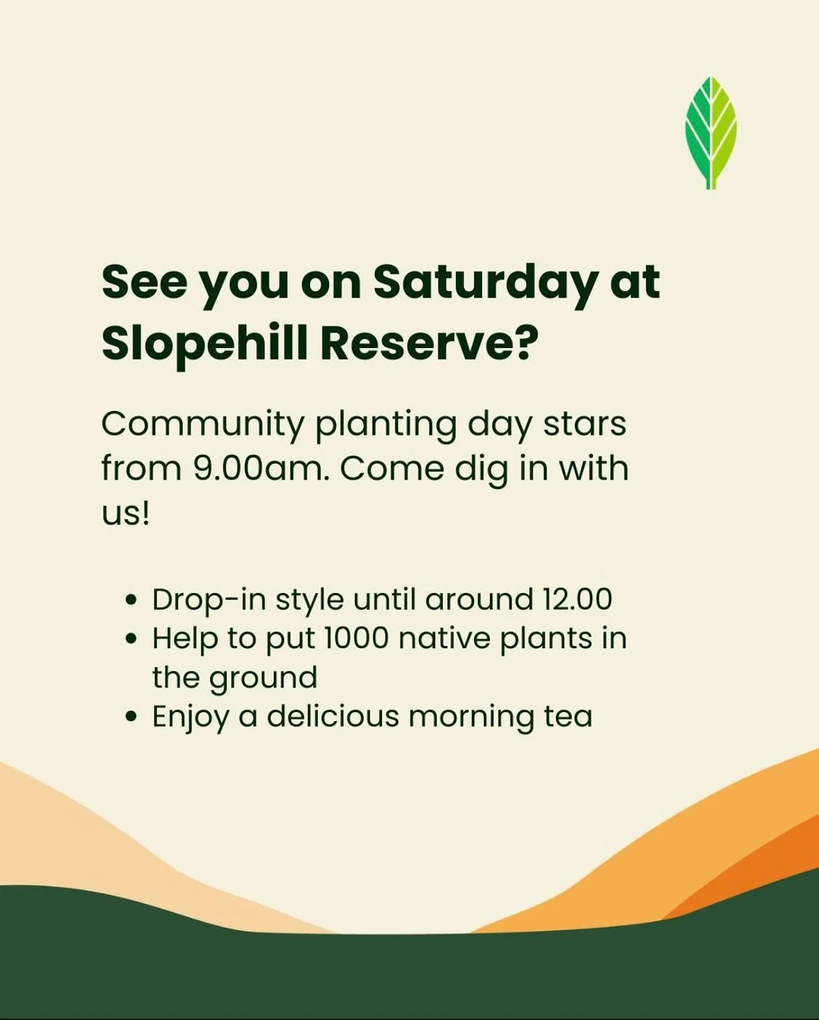 Today! Community planting drop in at Slopehill Reserve near Lake Hayes with @wakatipureforestationtrust between 9am-12pm. See you there! 🚲 🌱