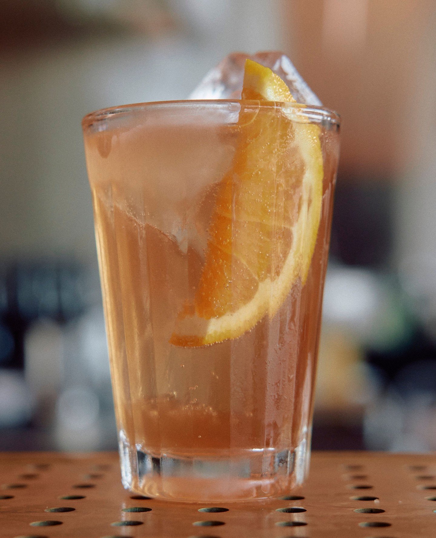 Our Campari Passionfruit &mdash; Passionfruit Campari, citrus, chamomile soda