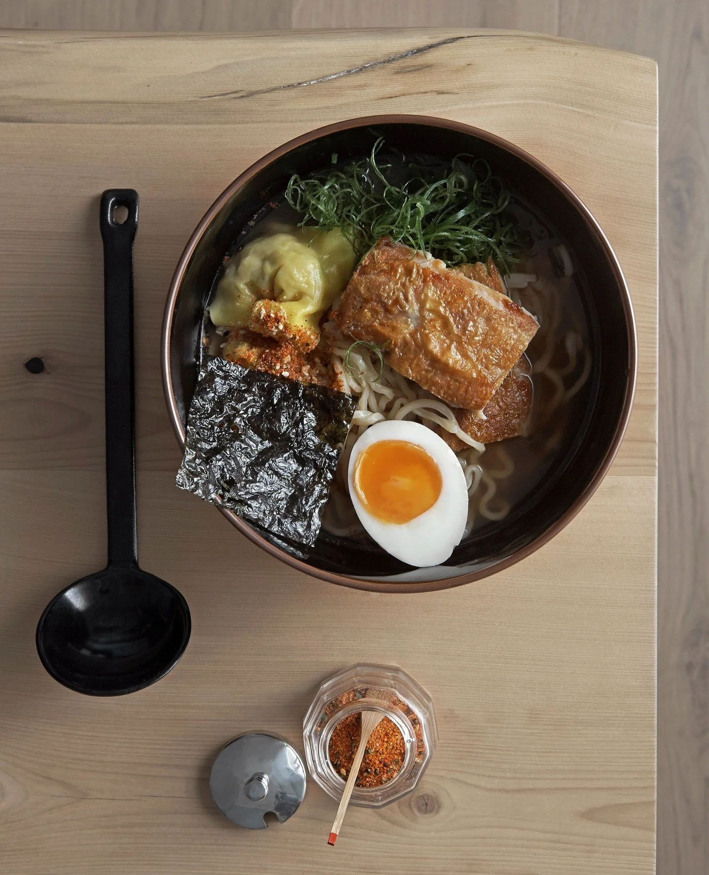 As we farewell summer, we welcome a new favourite to our menu. Ramen is now available for lunch, Monday to Friday, from 11.30am until sold out.⁠
⁠
Overnight, our chefs slowly simmer a rich double chicken stock, infusing it with dried shiitake, kombu 