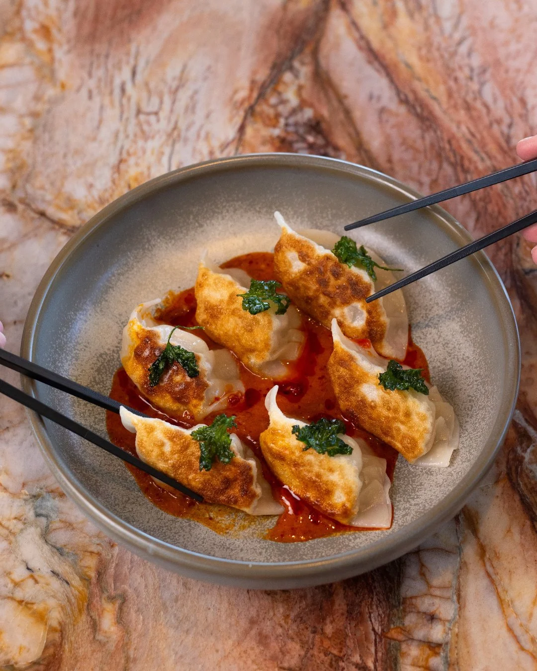 This weekend, we welcome the return of Sunday Dumplings. ⁠
⁠
Our menu draws inspiration from Hong Kong, Korea, Japan and Northern China: potstickers with crunchy lattice, plump golden buns, silky wontons and crisp pancakes made for dipping into Szech