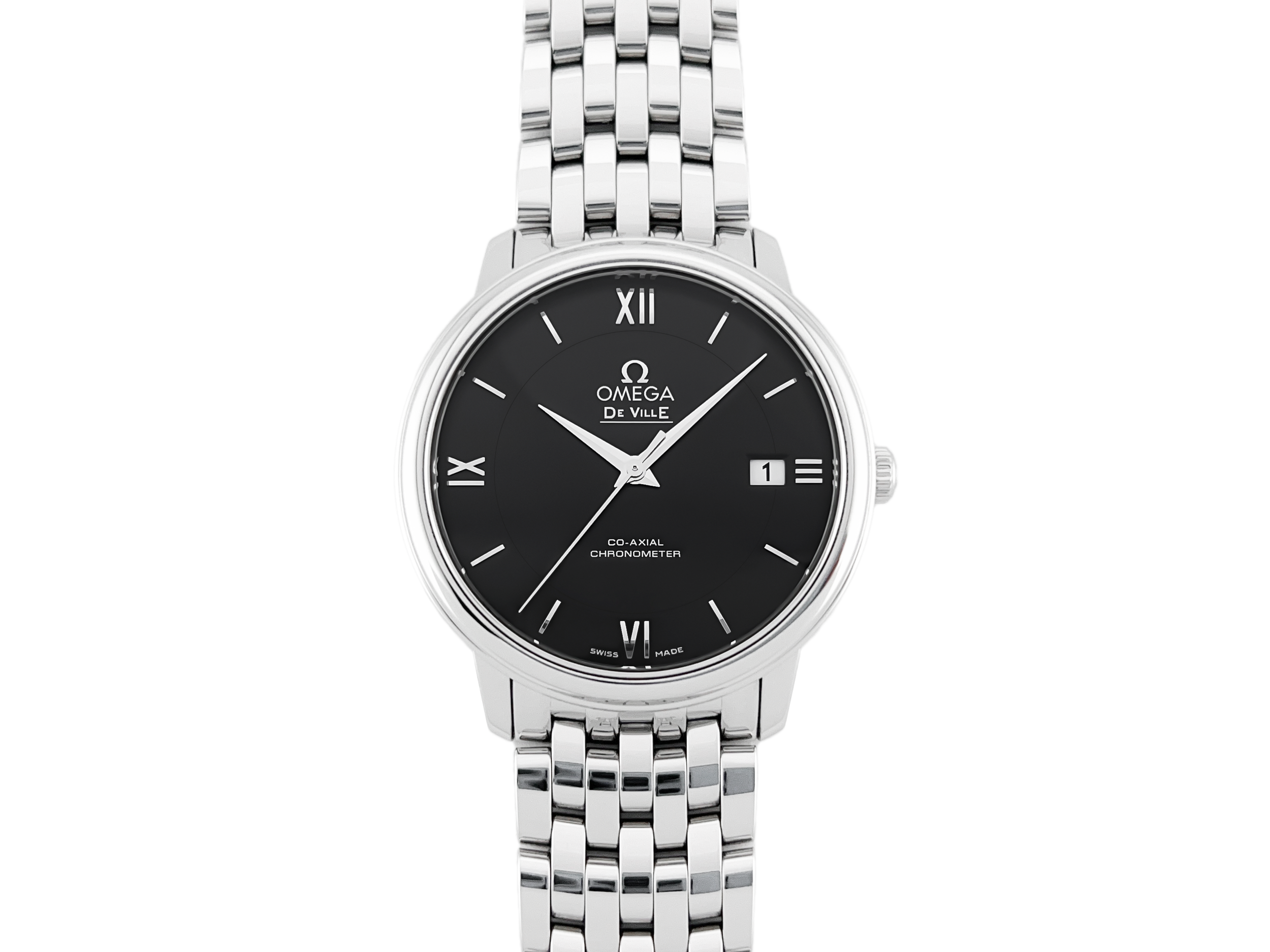 Omega De Ville Prestige ref. 424.10.37.20.01.001, original warranty card