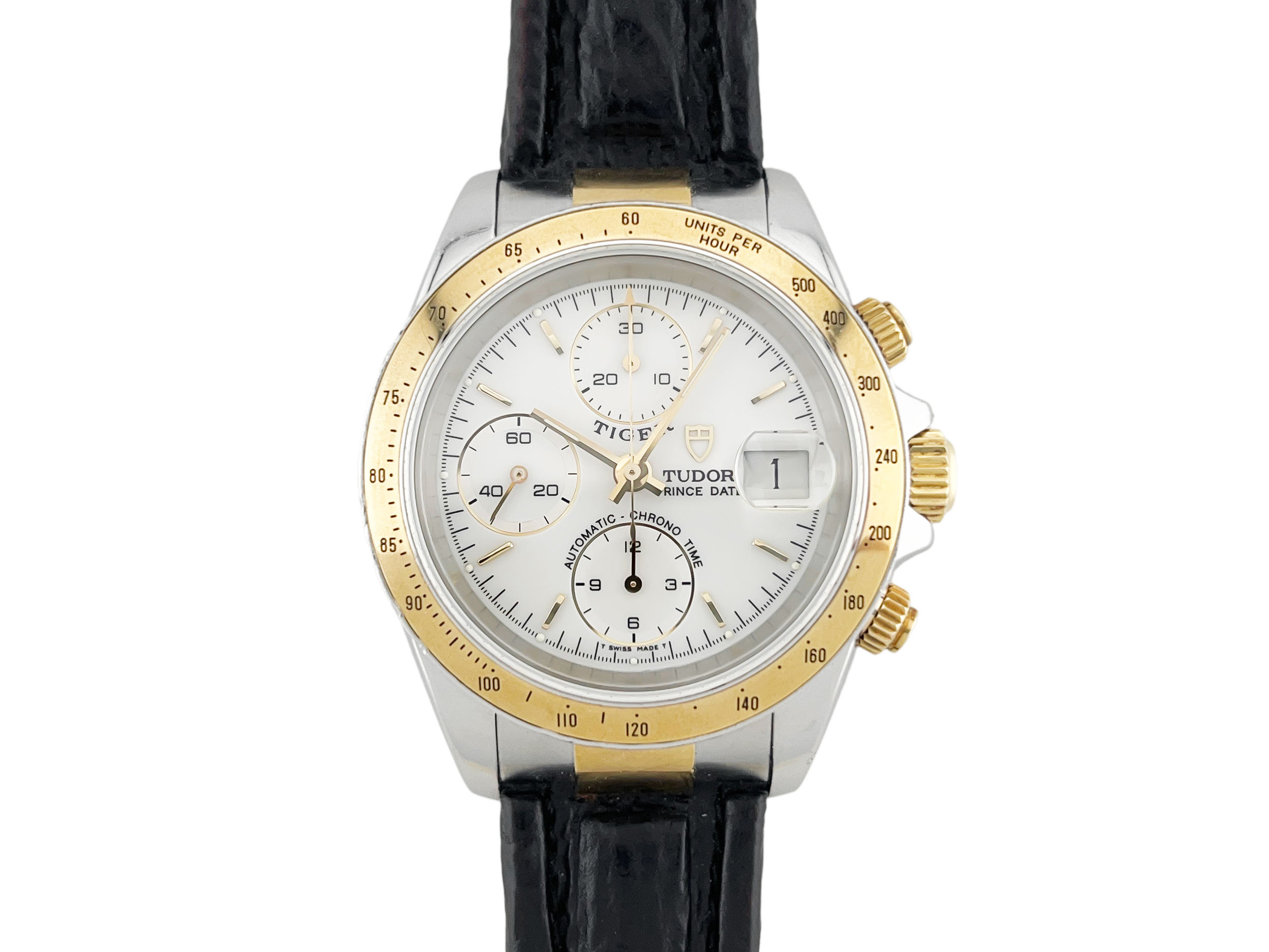 Tudor Prince Date Tiger ref. 79263P, complete set from 1998