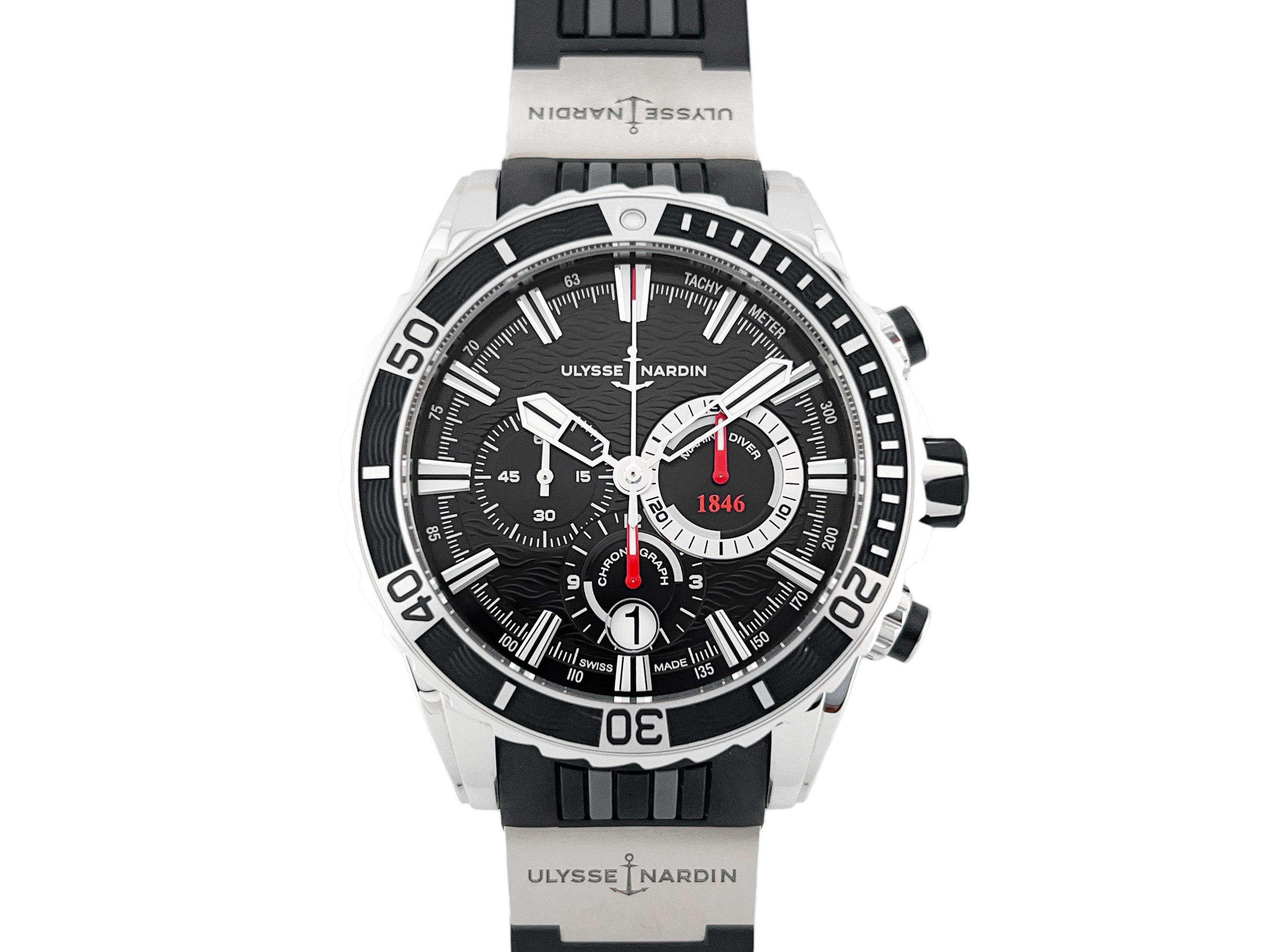 Ulysse Nardin Diver Chronograph ref. 1503-151-3/92, original box and booklet