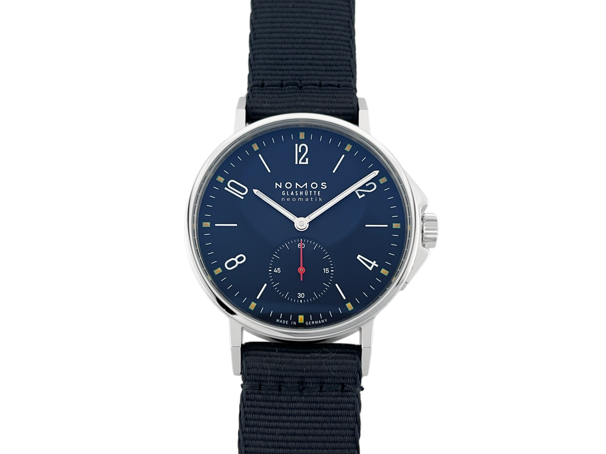 Nomos Ahoi neomatik Atlantic ref. 567, complete set