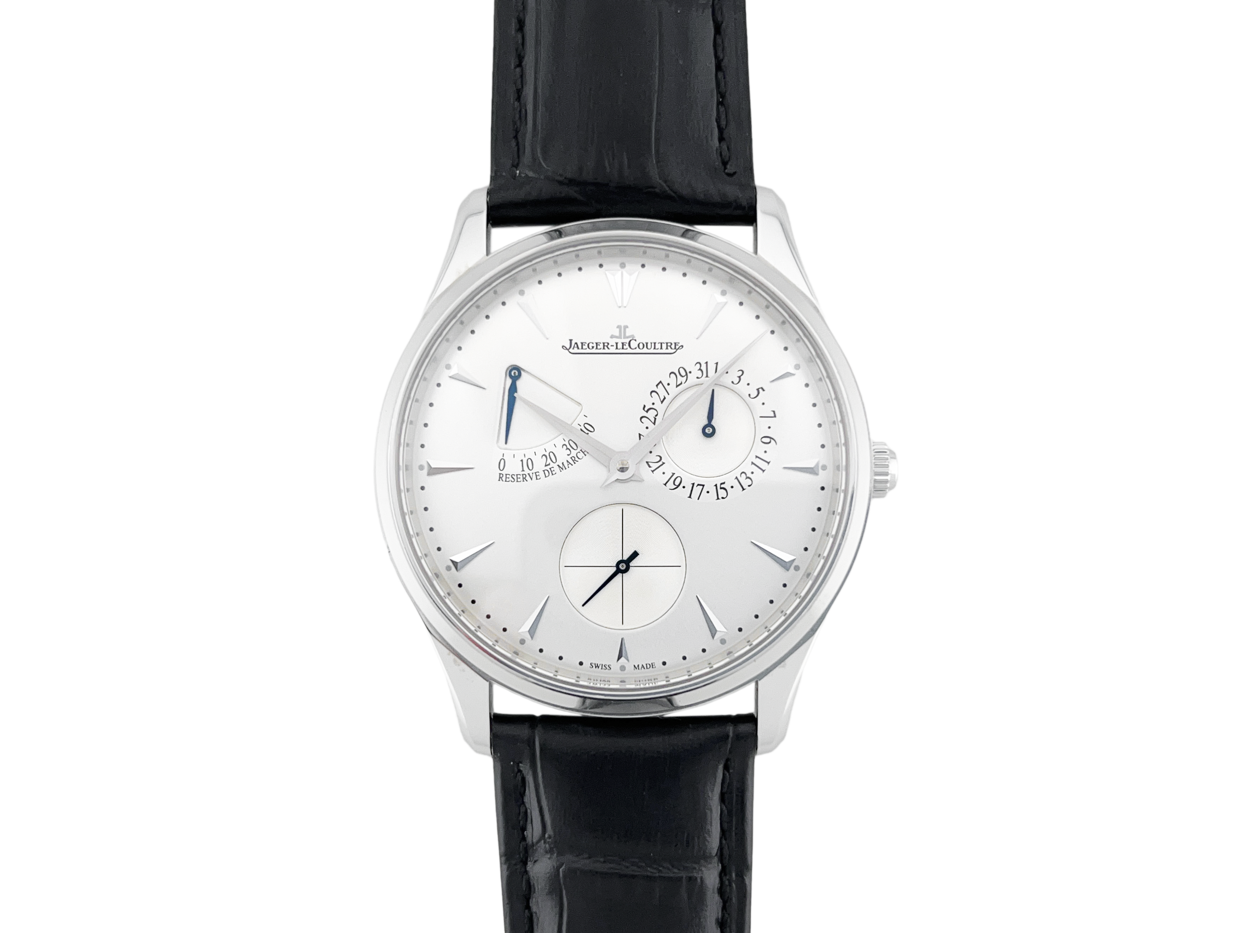 Jaeger-LeCoultre Master Ultra Thin Réserve de Marche ref. Q1378420 / 176.8.38.S, complete set