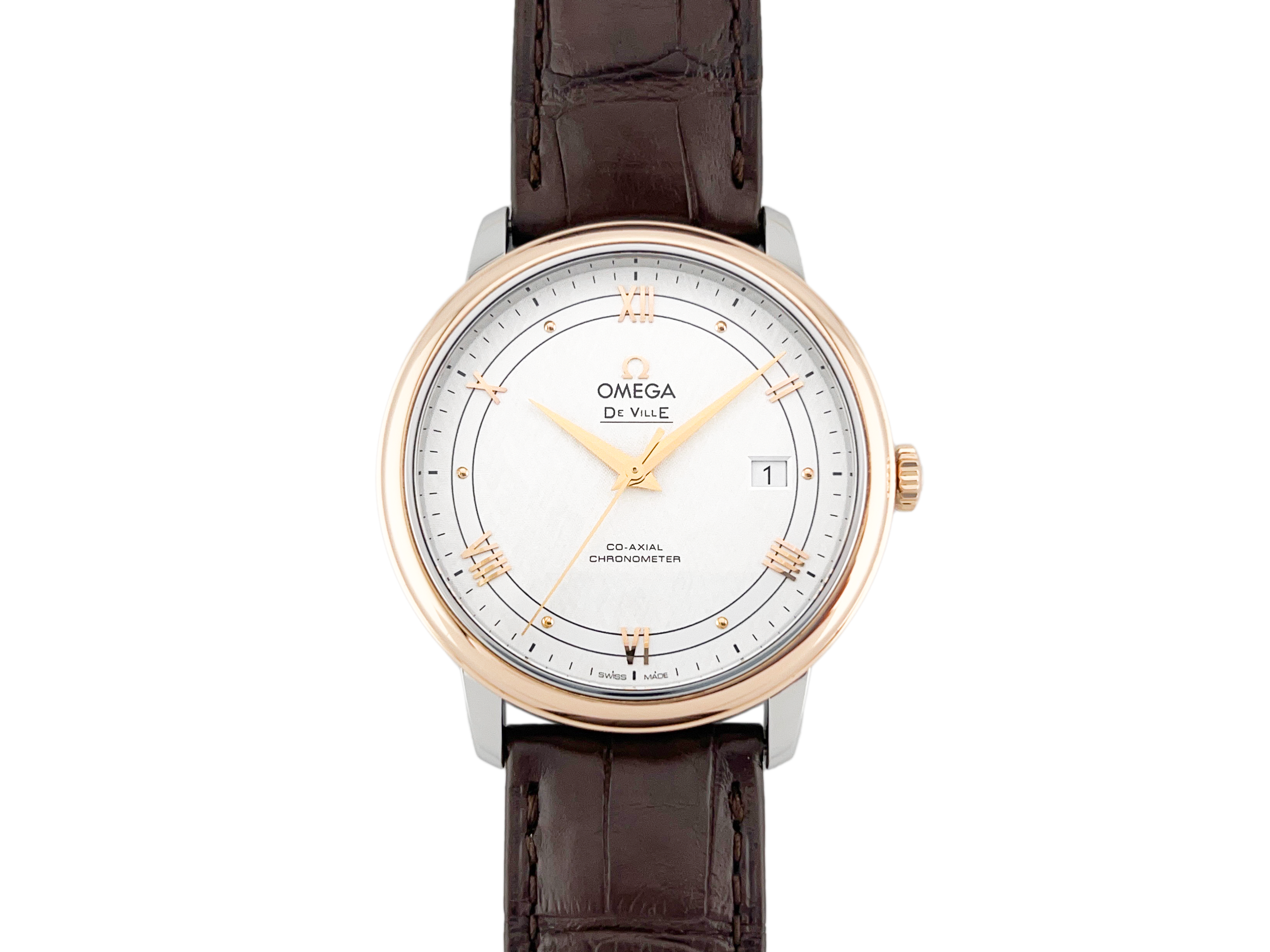 Omega De Ville Prestige ref. 424.23.40.20.02.002, complete set