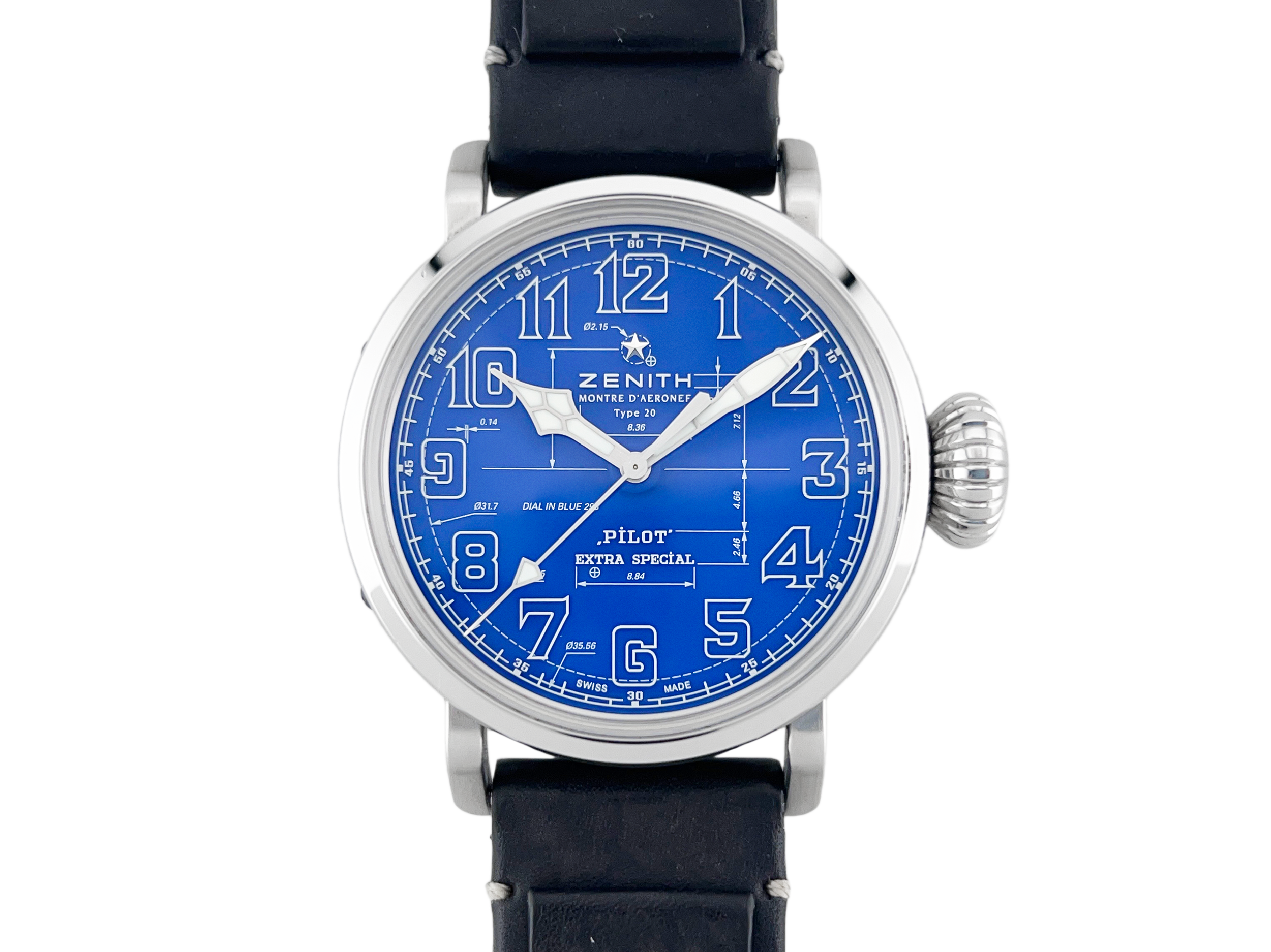 Zenith Pilot Type 20 Blueprint ref. 03.2435.679/51.I012, complete set