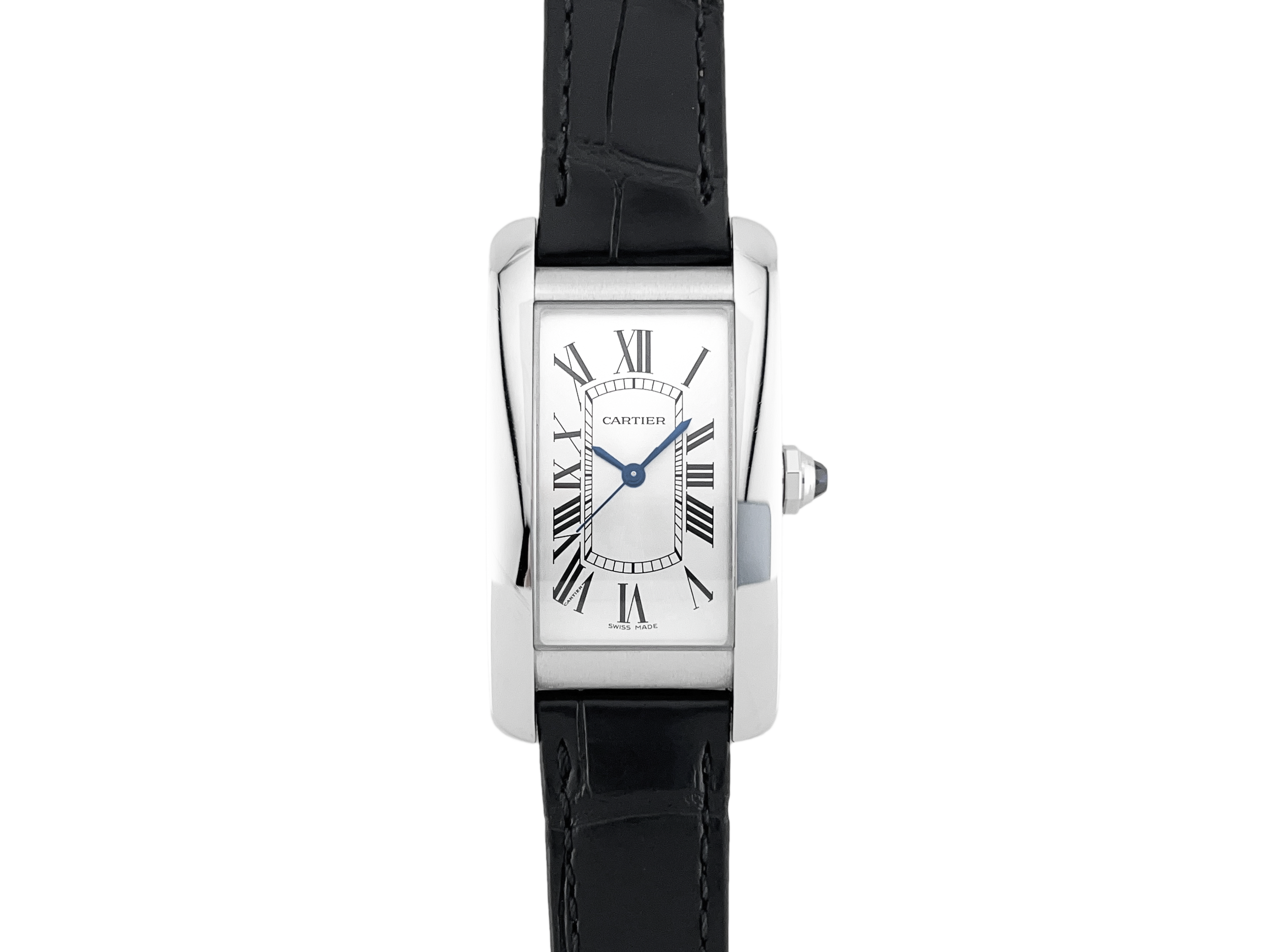 Cartier Tank Américaine ref. WSTA0044, original box and receipt