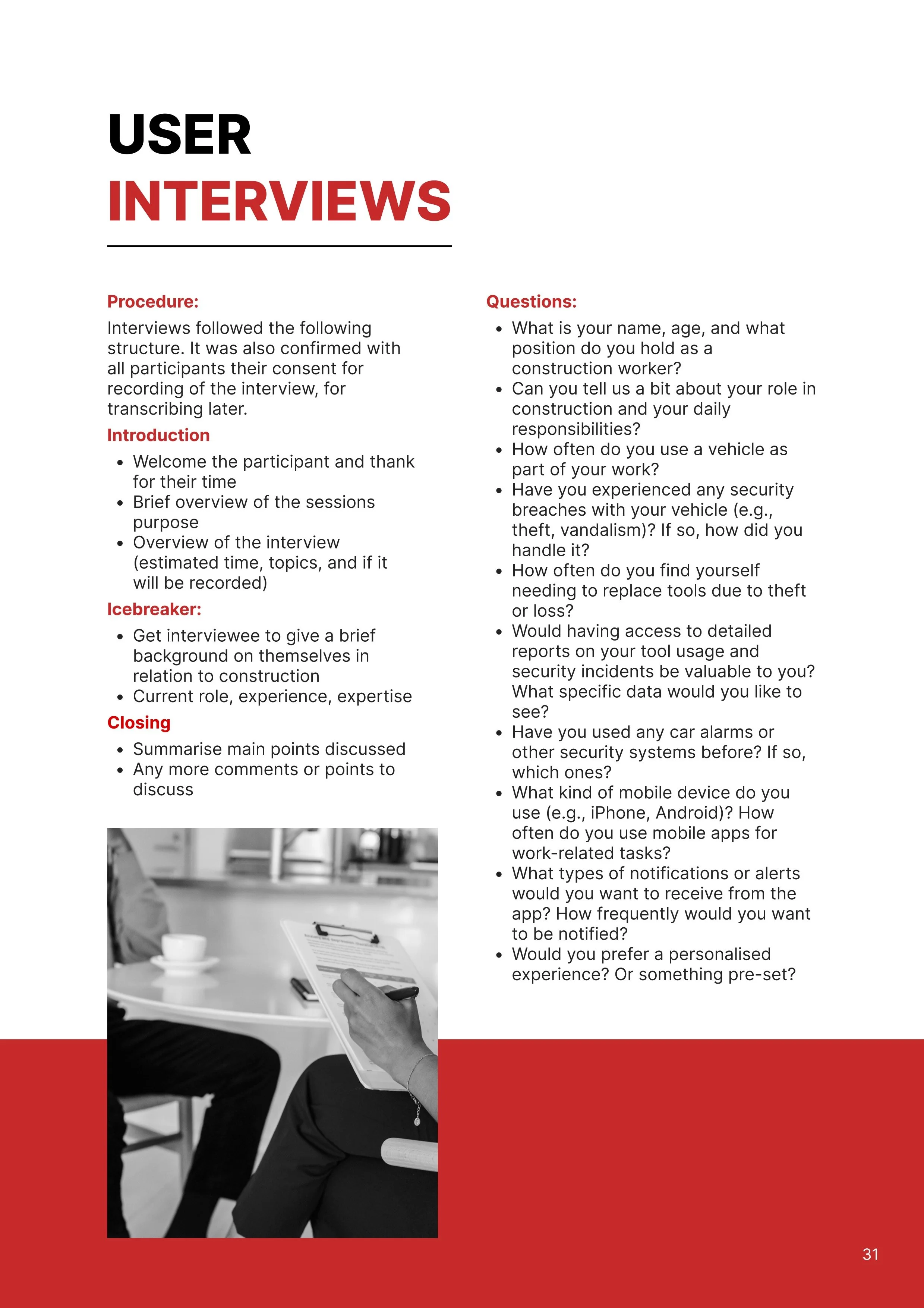 UX Method: User Interview 2