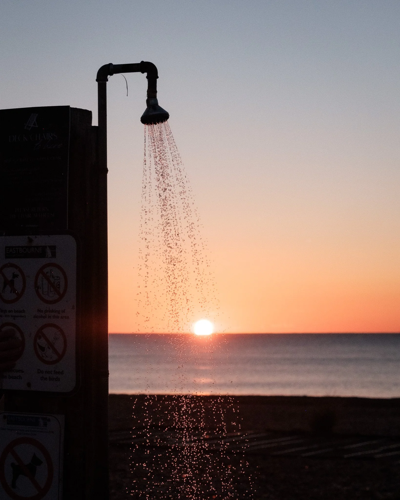 Alfresco shower