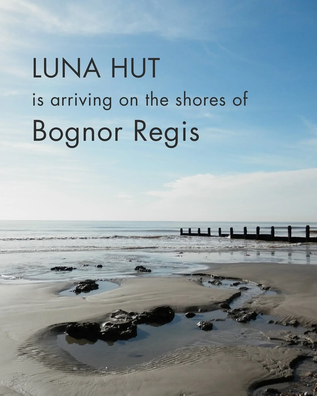 🌊Big news from HQ - Luna is arriving on the shores of Bognor Regis!
✨Spread the word and let your Bognor friends know  - the heat is coming to brighten up their winter!
We’re bringing to you the Finnish-style sauna experience of wild we