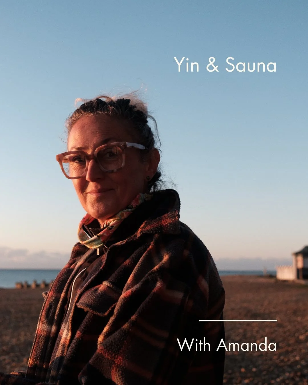 Eastbourne friends! This one is for you...
A Yin & Sauna practice designed to reduce stress and into embodied awareness.
Join me, Amanda on 13th of Nov for this unique session to help reduce your stress levels, calm your system, and prepar