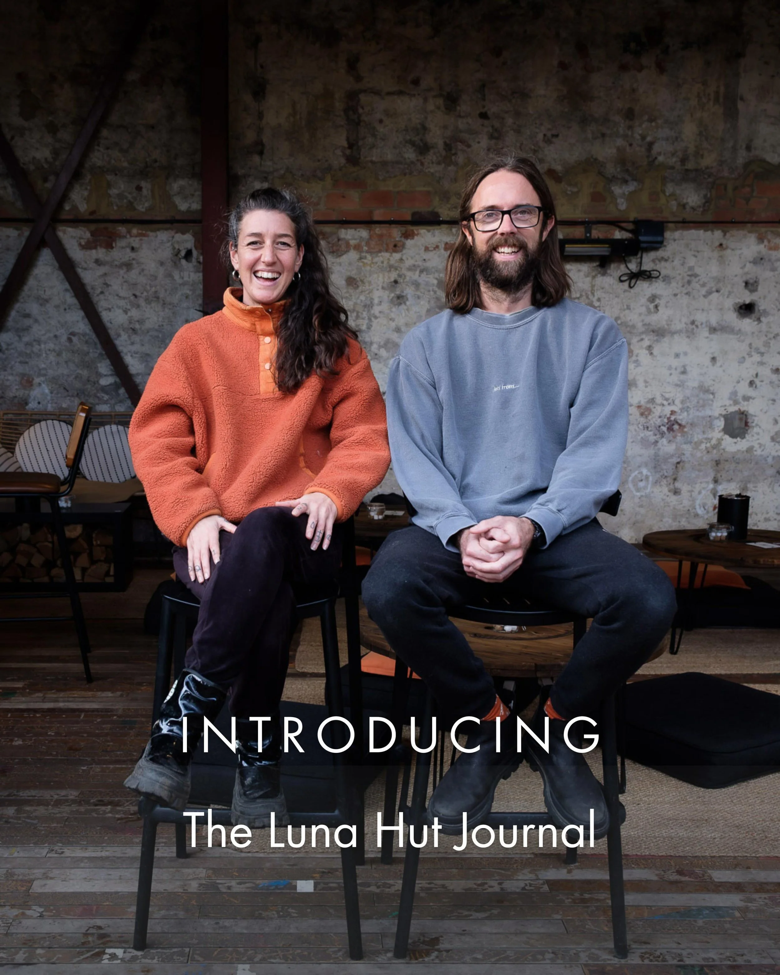 Introducing the Luna Hut Journal 📝 

With so much to say and share, our journal feels long overdue. ⏰ 

First up, we wanted to launch with our founders story. Laura and Mike share what drives them, what sauna has taught them and what&rsquo;s coming 