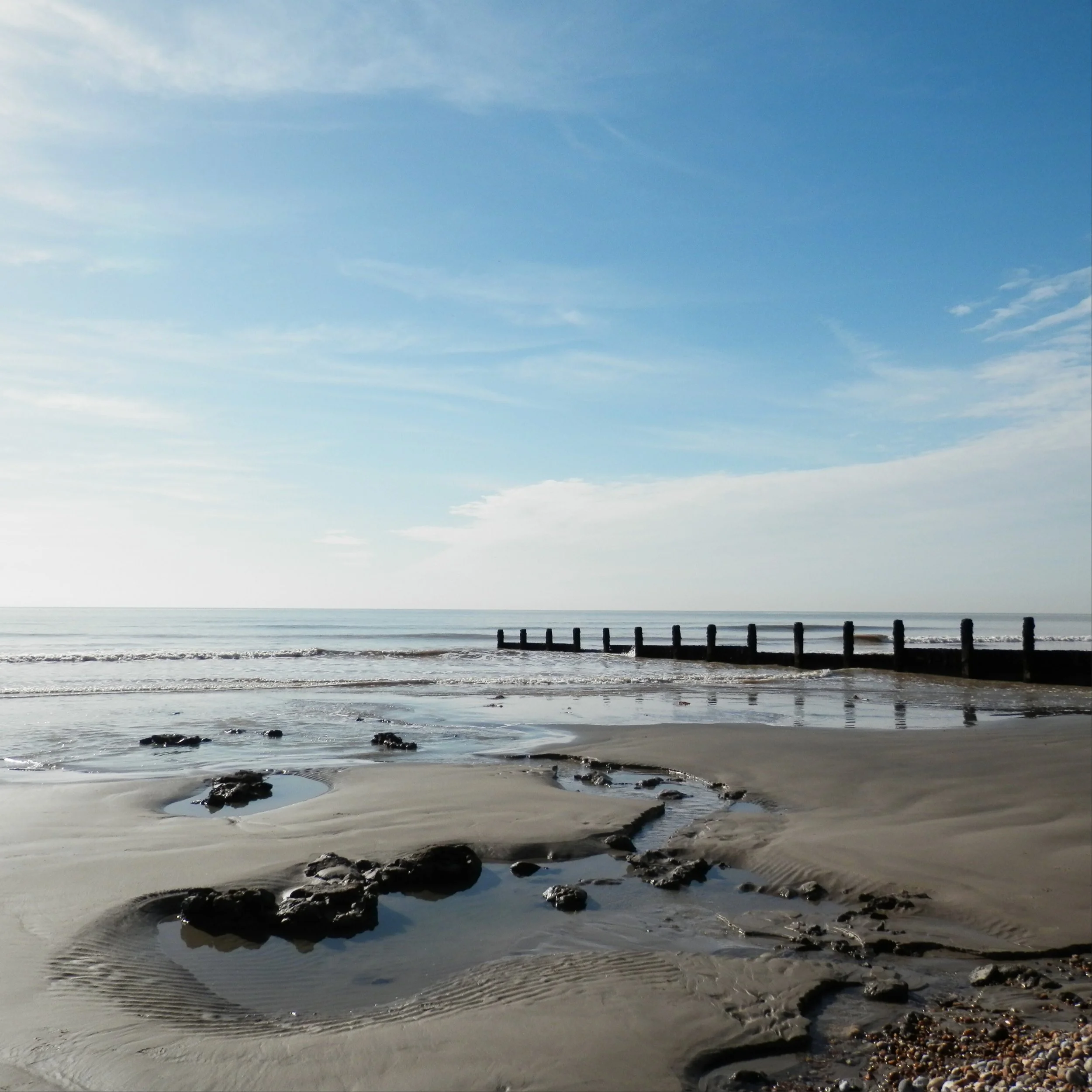 Easy access for sea dips!