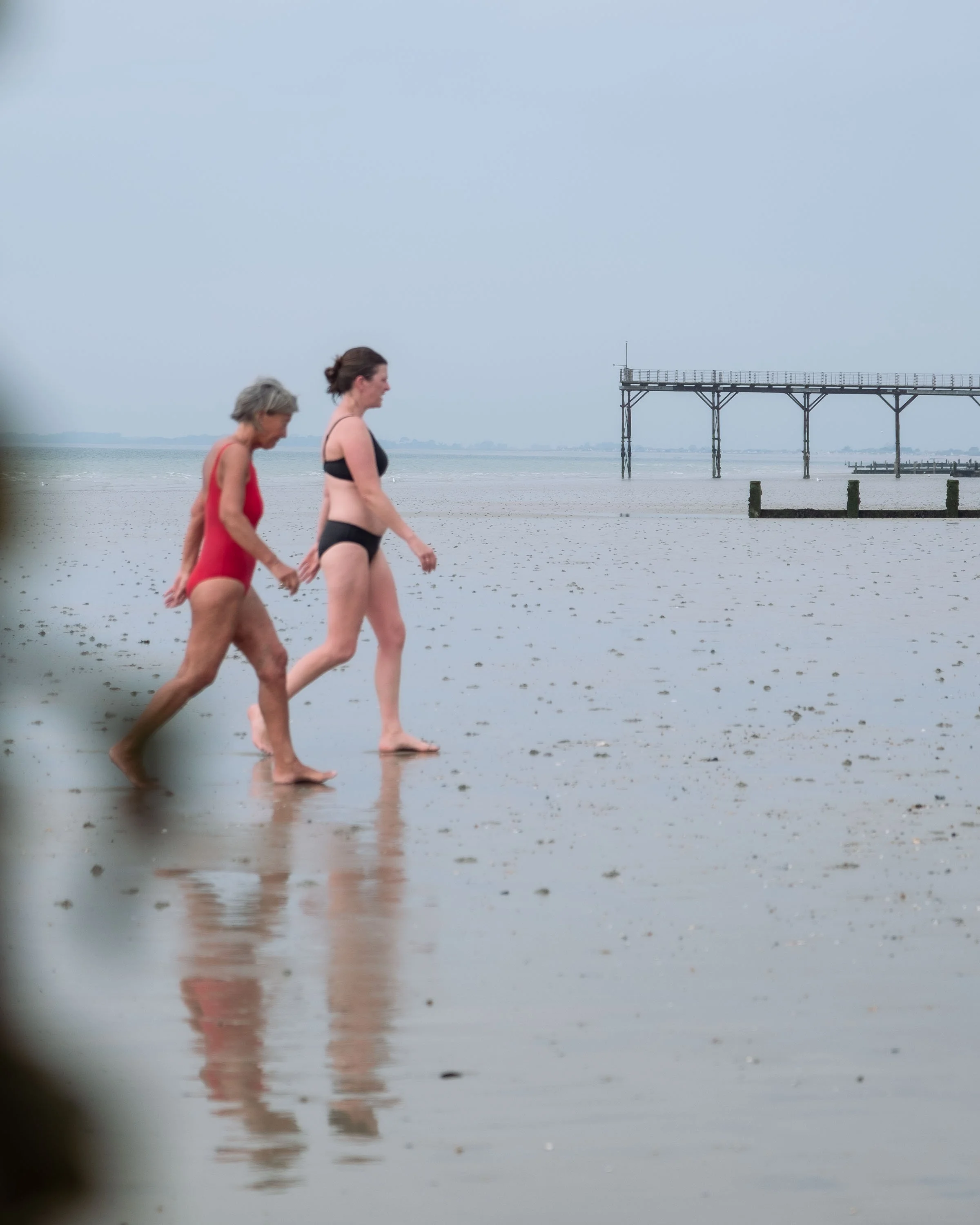 Easy access for sea swims