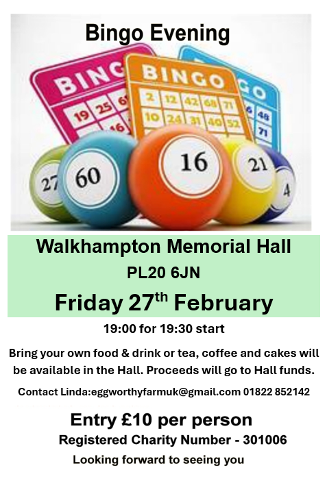 Bingo at the Hall