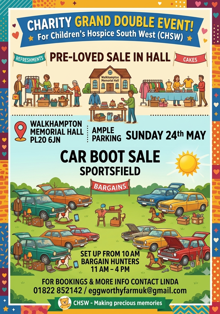 Preloved Sale & Car Boot Sale 