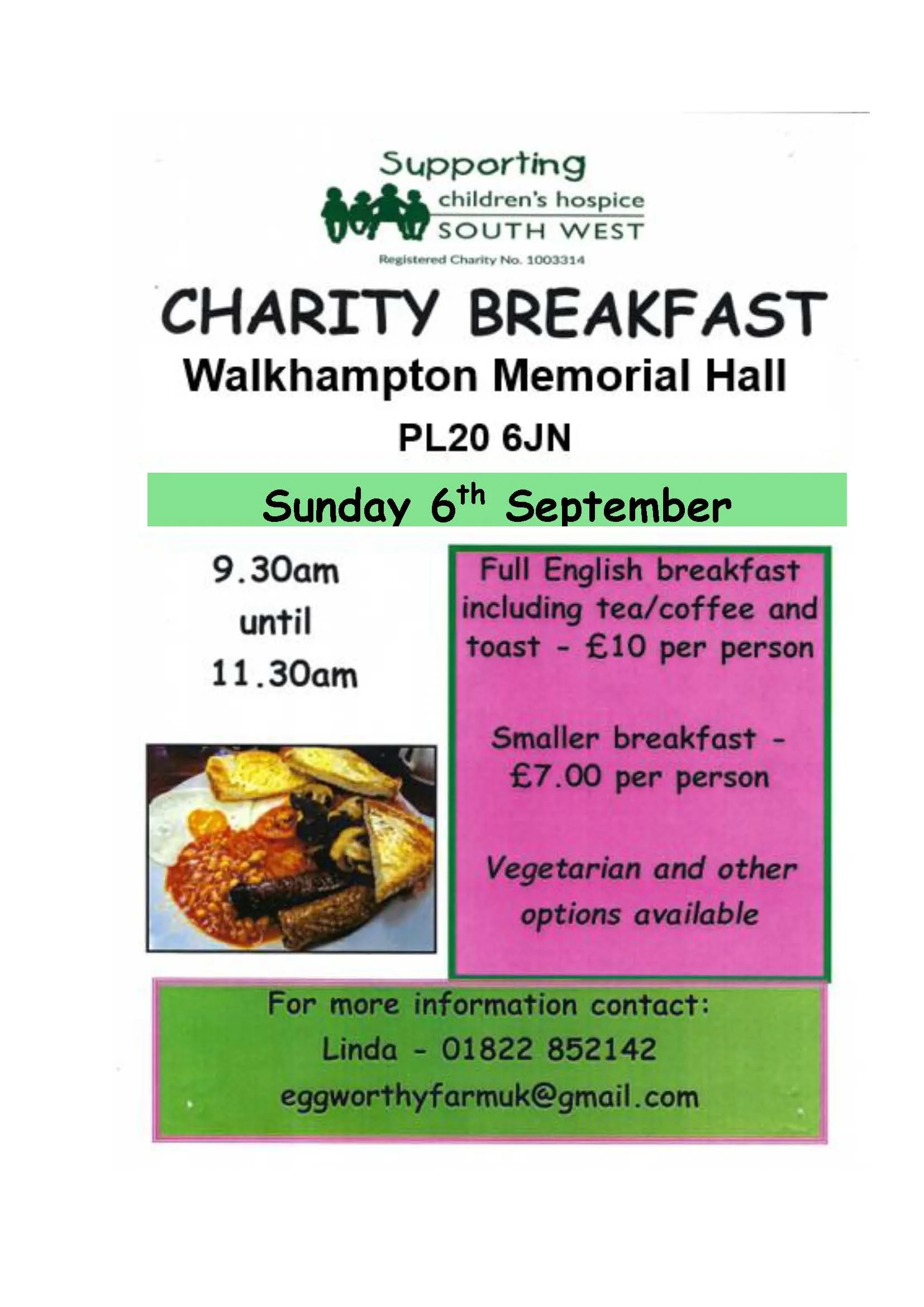 CHSW Breakfast