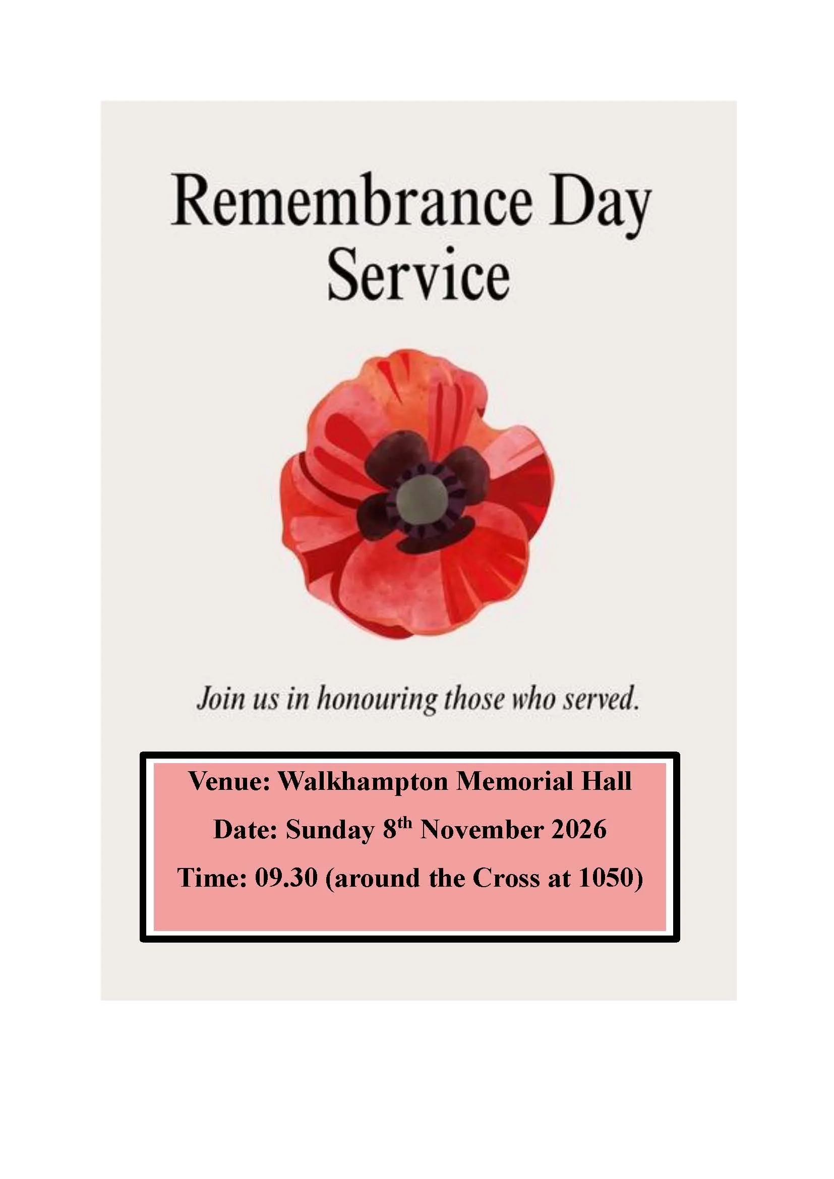 Remembrance Service