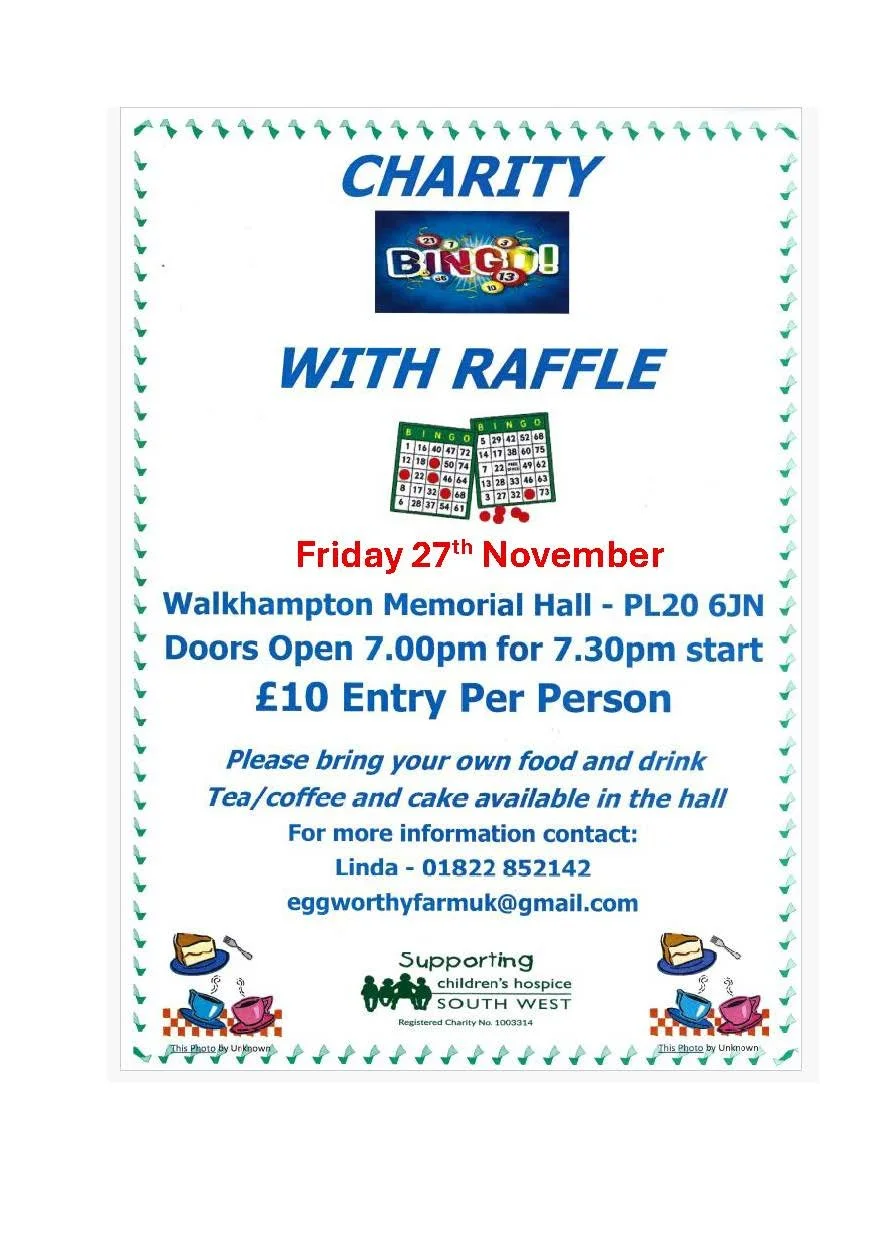 CHSW Bingo Event