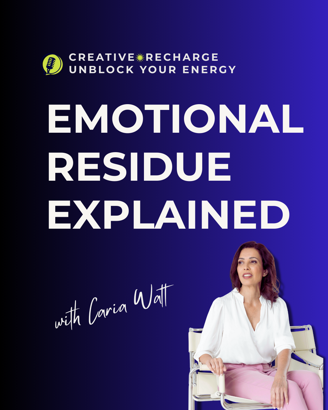 How emotional residue makes you feel drained