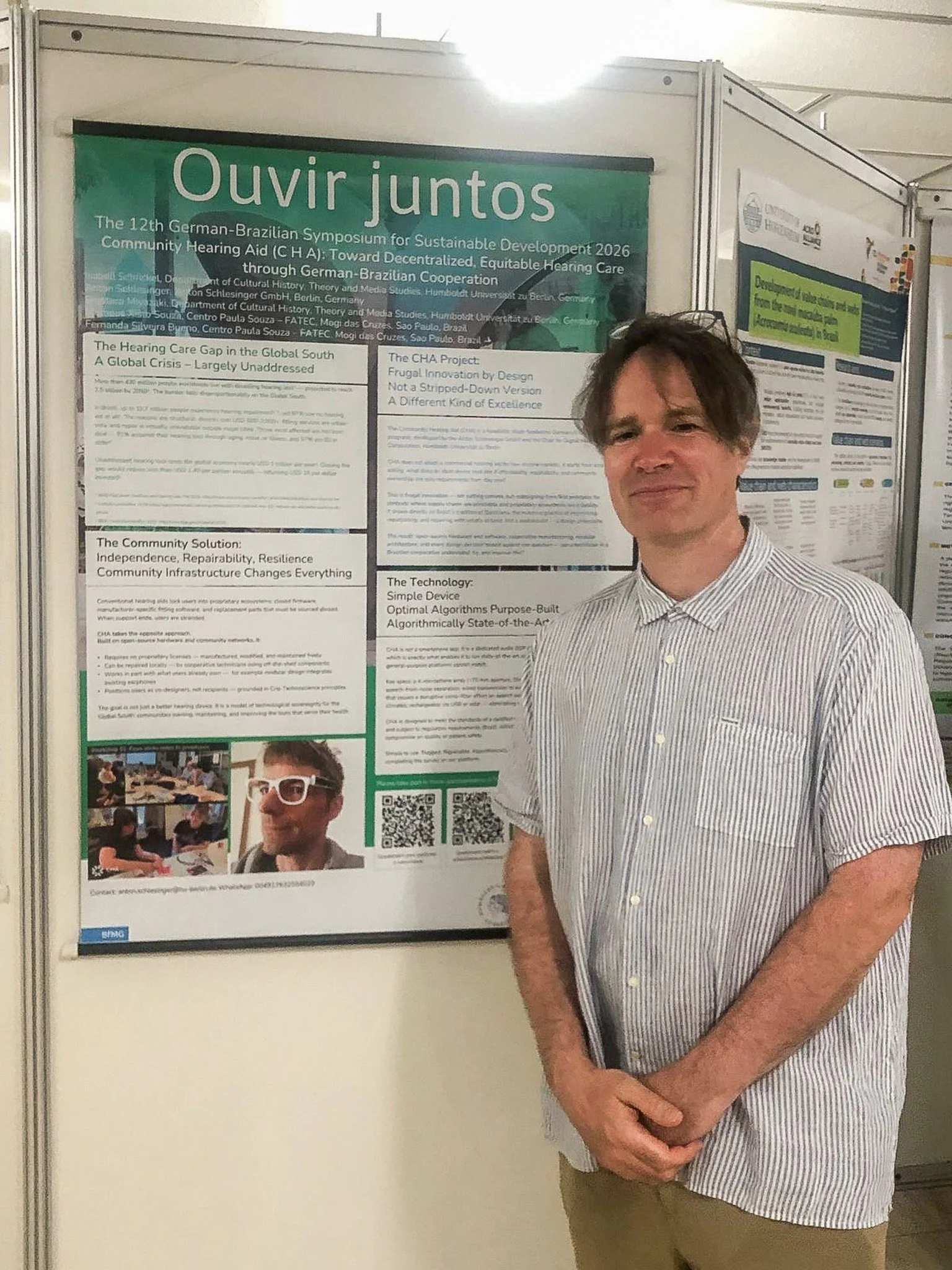 Community Hearing Aid: Frugal Innovation at the 12th German-Brazilian Symposium